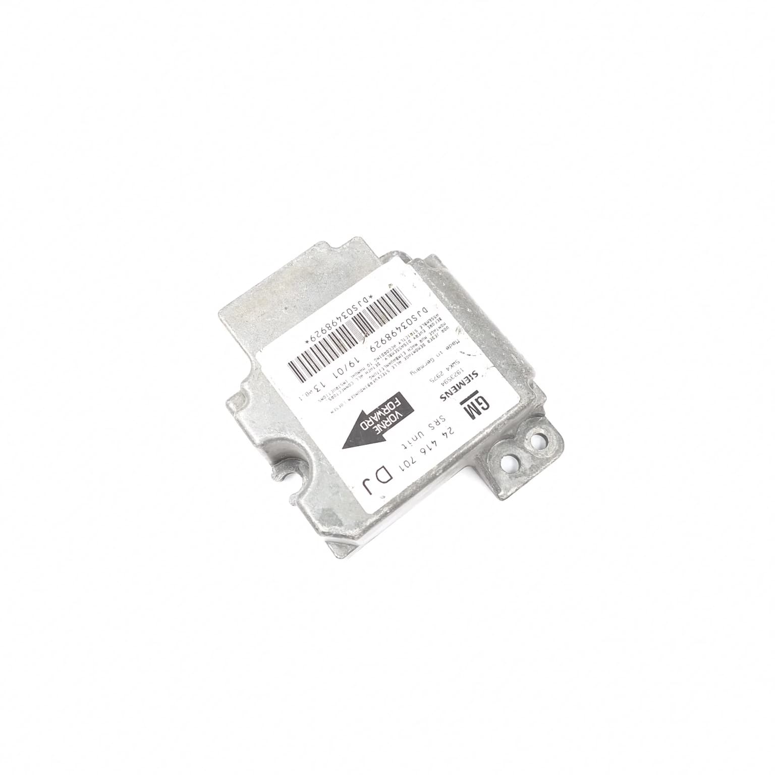 Airbag control module Opel VECTRA B 1995–2002 24416701 – 1