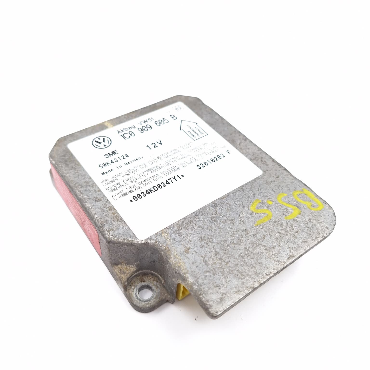 Airbag control module VW PASSAT B5, B5.5 1996–2005 1C0909605B – 1