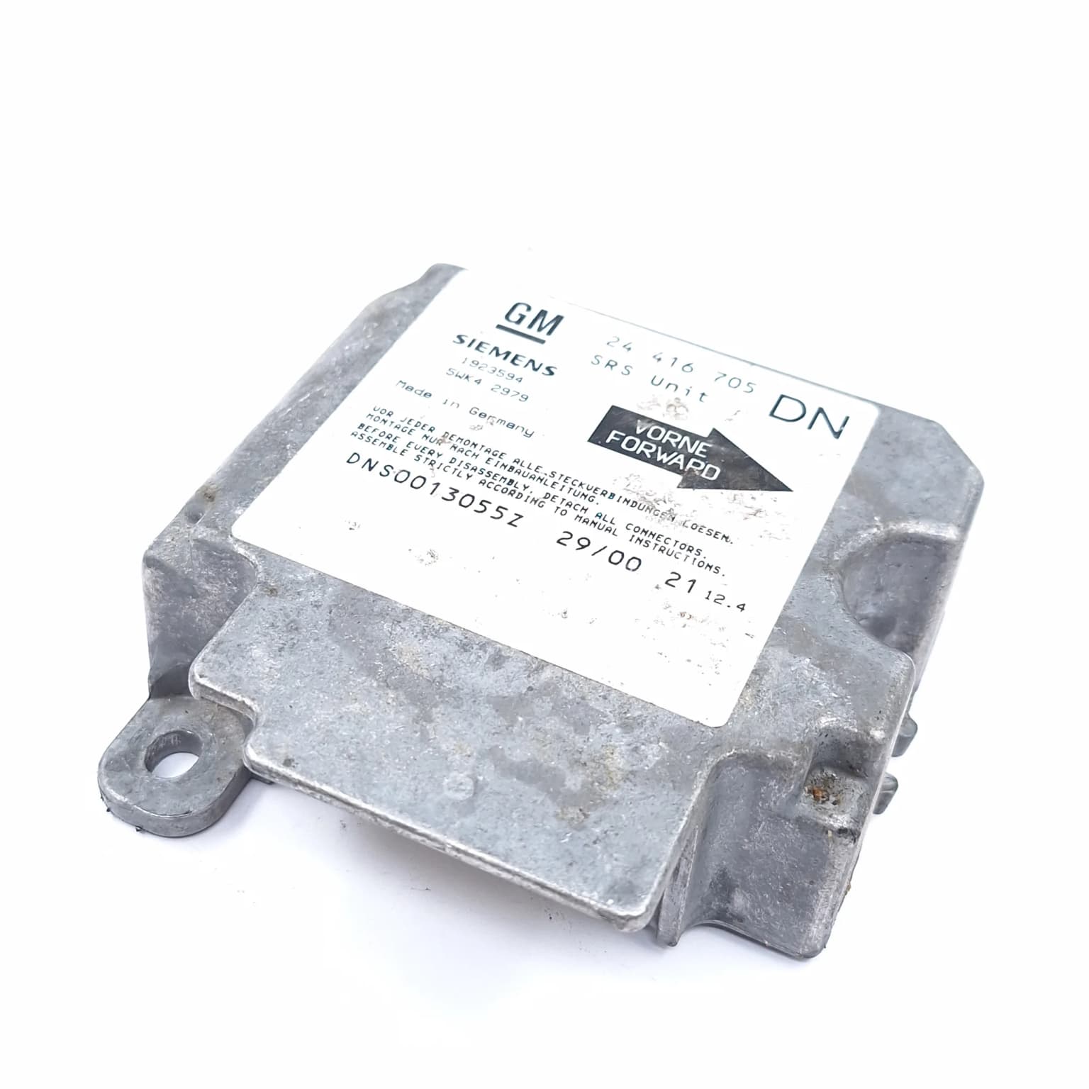 Airbag control module Opel ASTRA G 1998–2009 2.0 16V Turbo Z 20 LET 24416705DN – 1