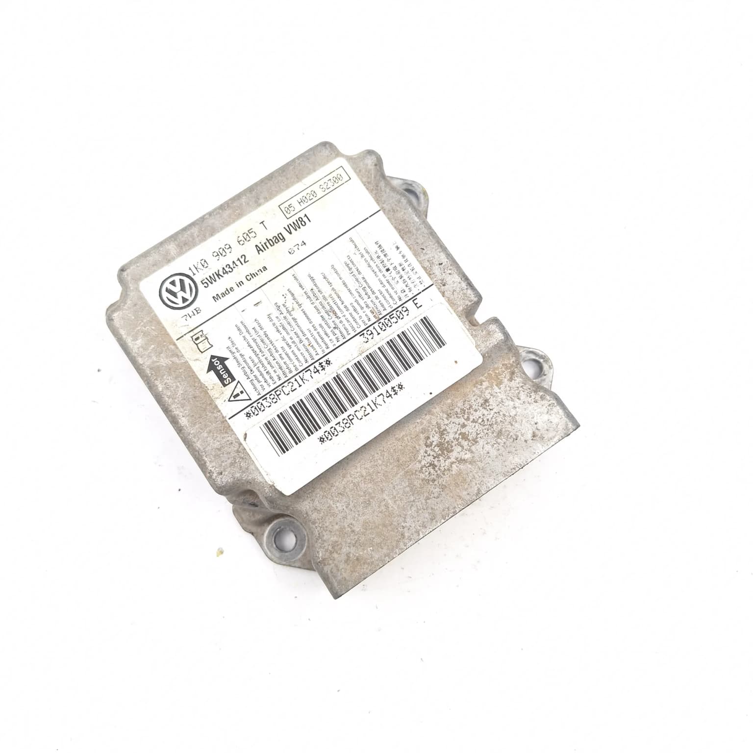 Airbag control module Skoda OCTAVIA 2 (1Z) 2004–2013 1K0909605T – 1