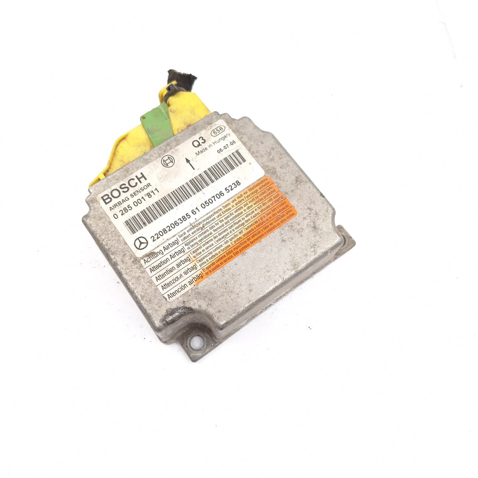 Airbag control module Mercedes-Benz S-CLASS (W220) 1998–2005 0285001811 – 1