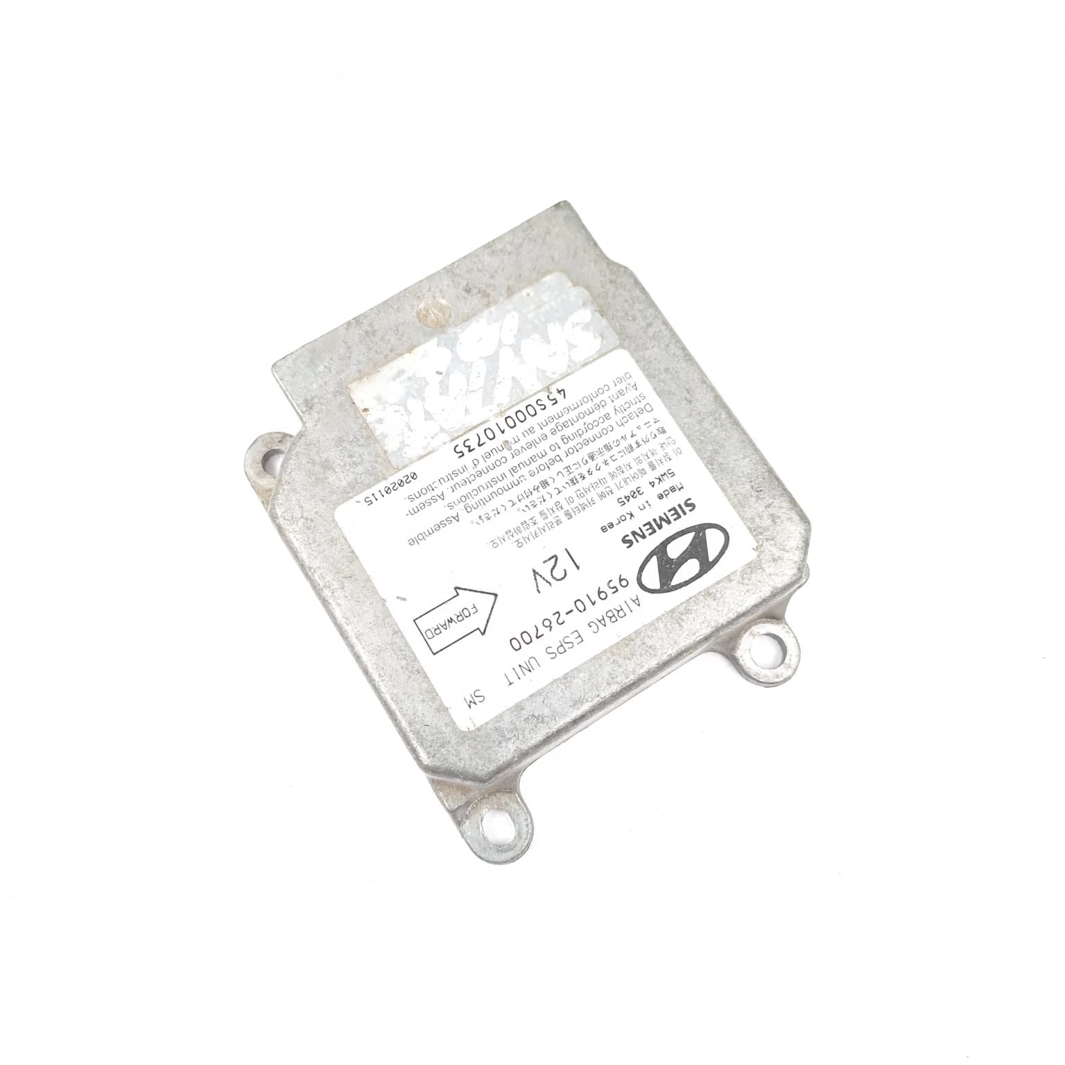 Airbag control module Hyundai SANTA FE 2 (CM) 2005+ 9591026700 – 1