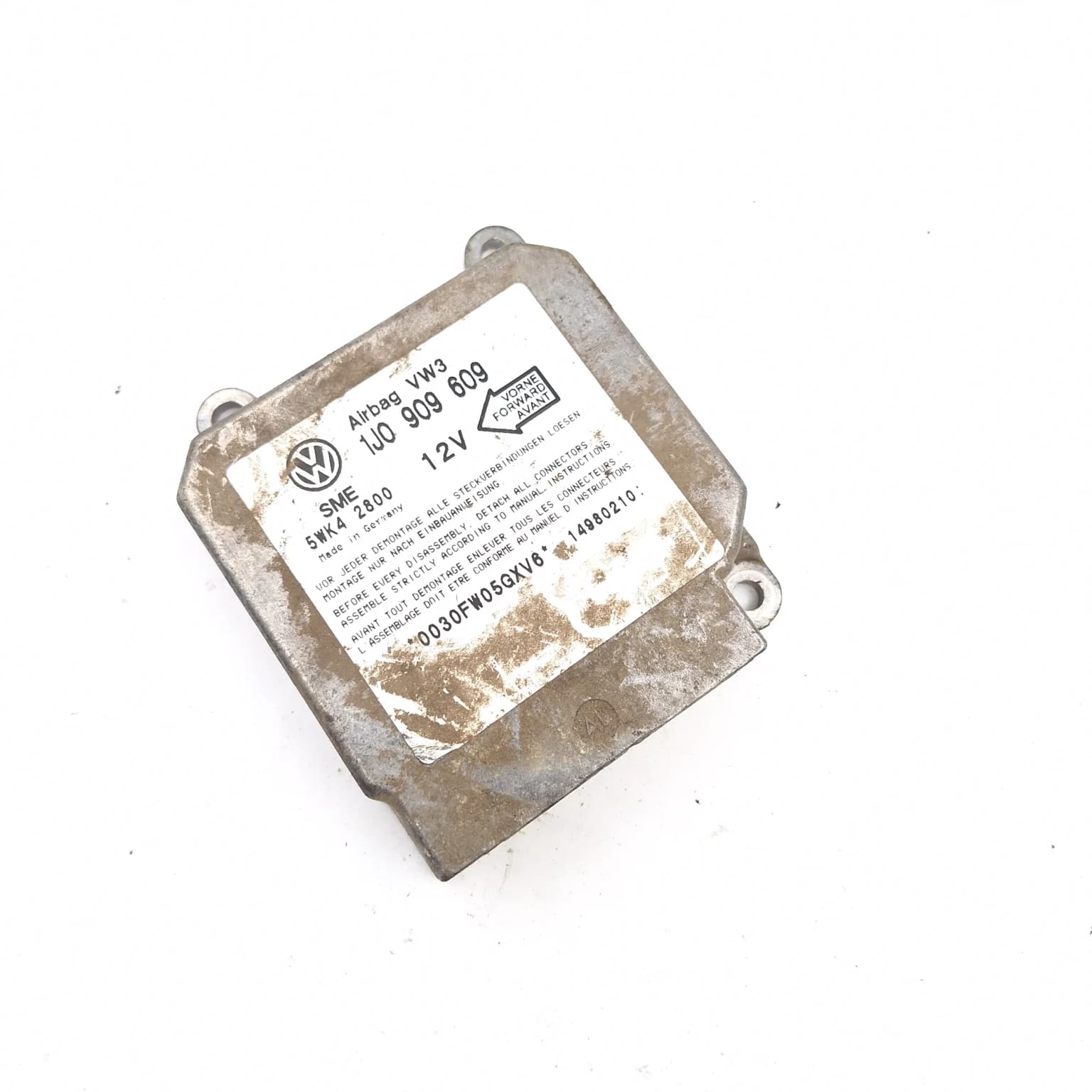 Airbag control module VW GOLF 4 1997–2004 1J0909609 – 1