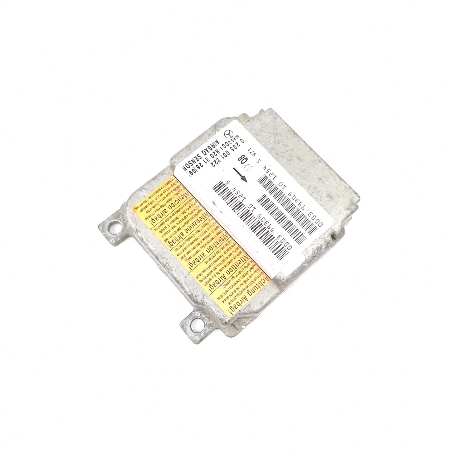 Airbag control module Mercedes-Benz A-CLASS (W168) 1997–2004 0285001222 – 1