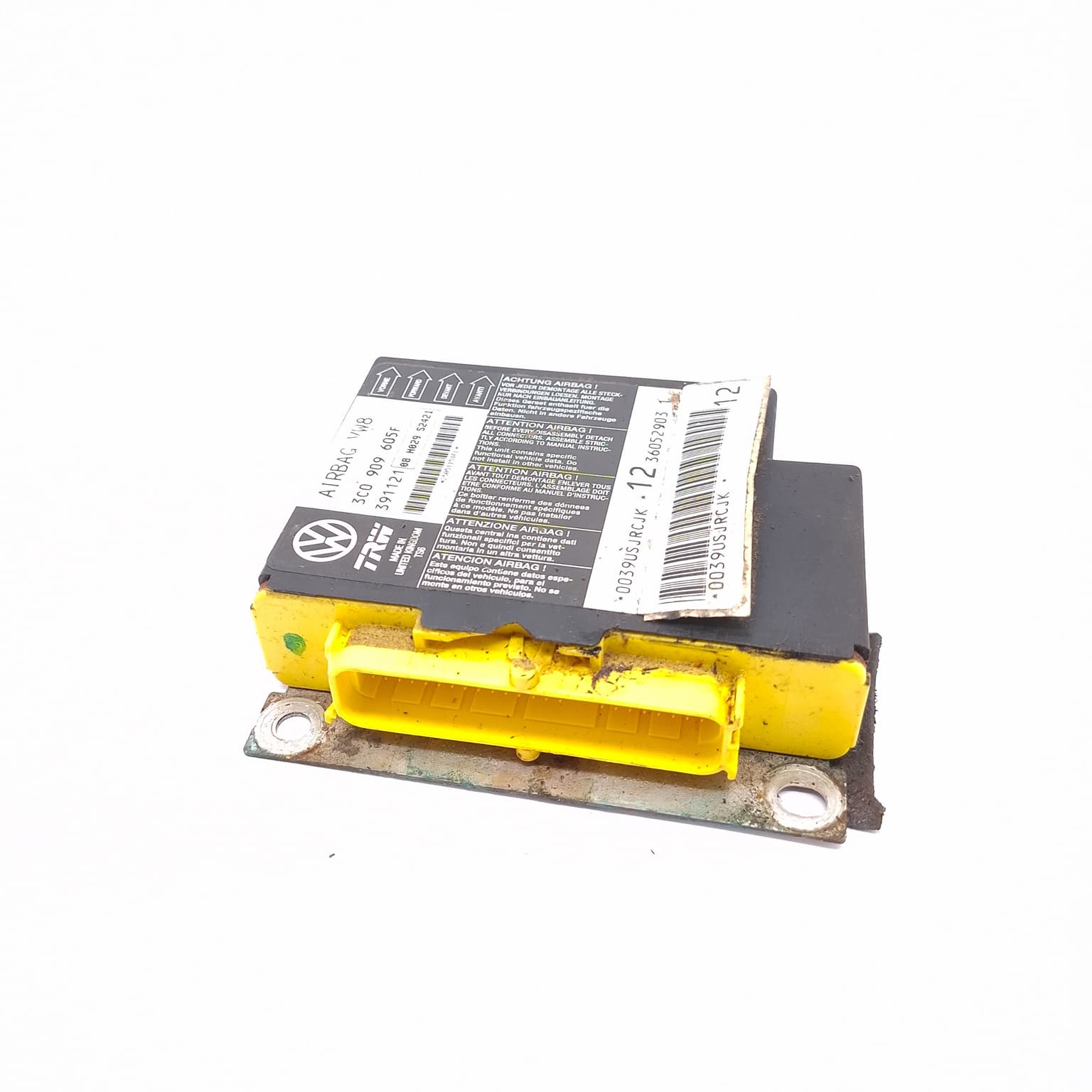 Airbag control module VW PASSAT B6 2005–2010 3C0909605F – 1