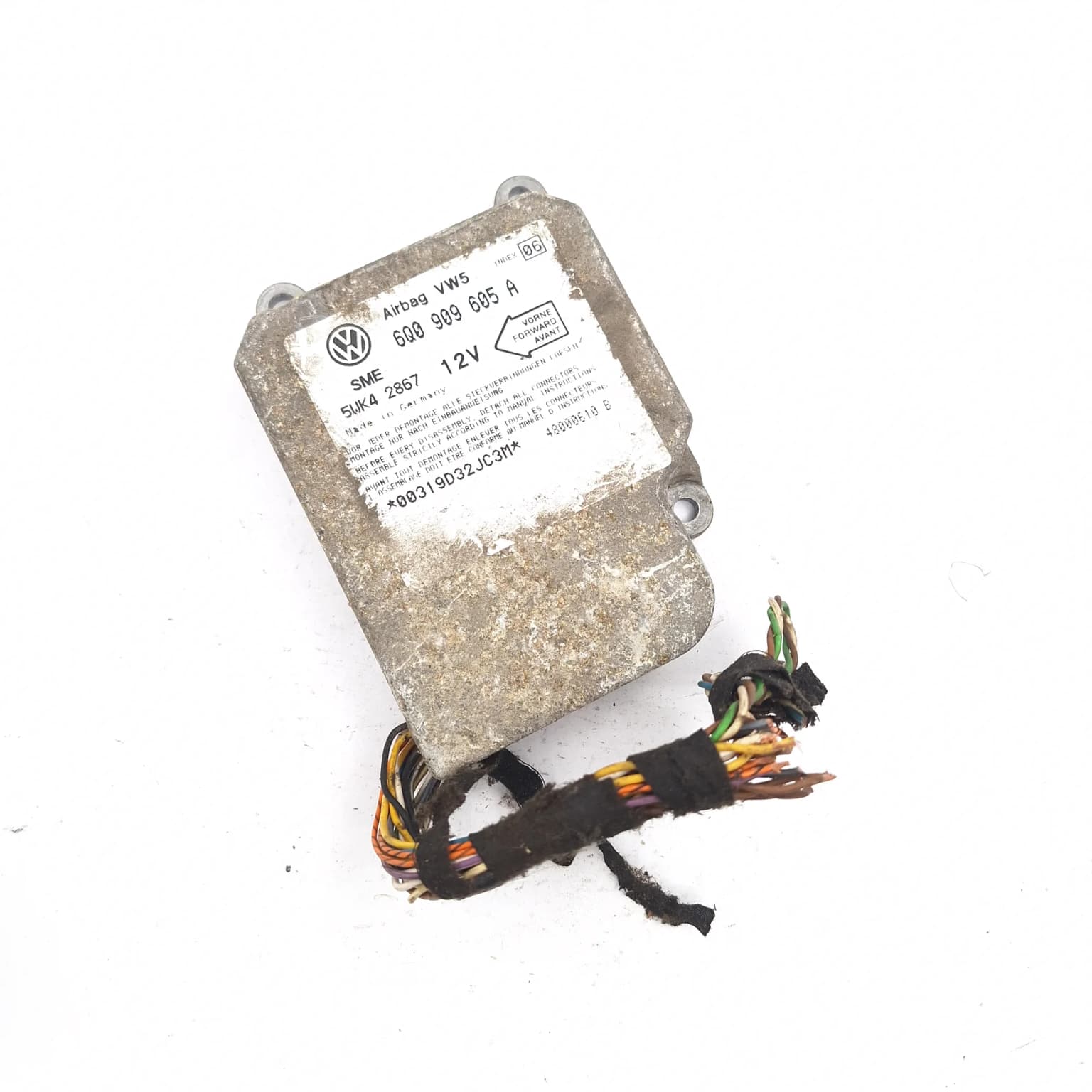 Airbag control module VW GOLF 4 1997–2004 6Q0909605A – 1