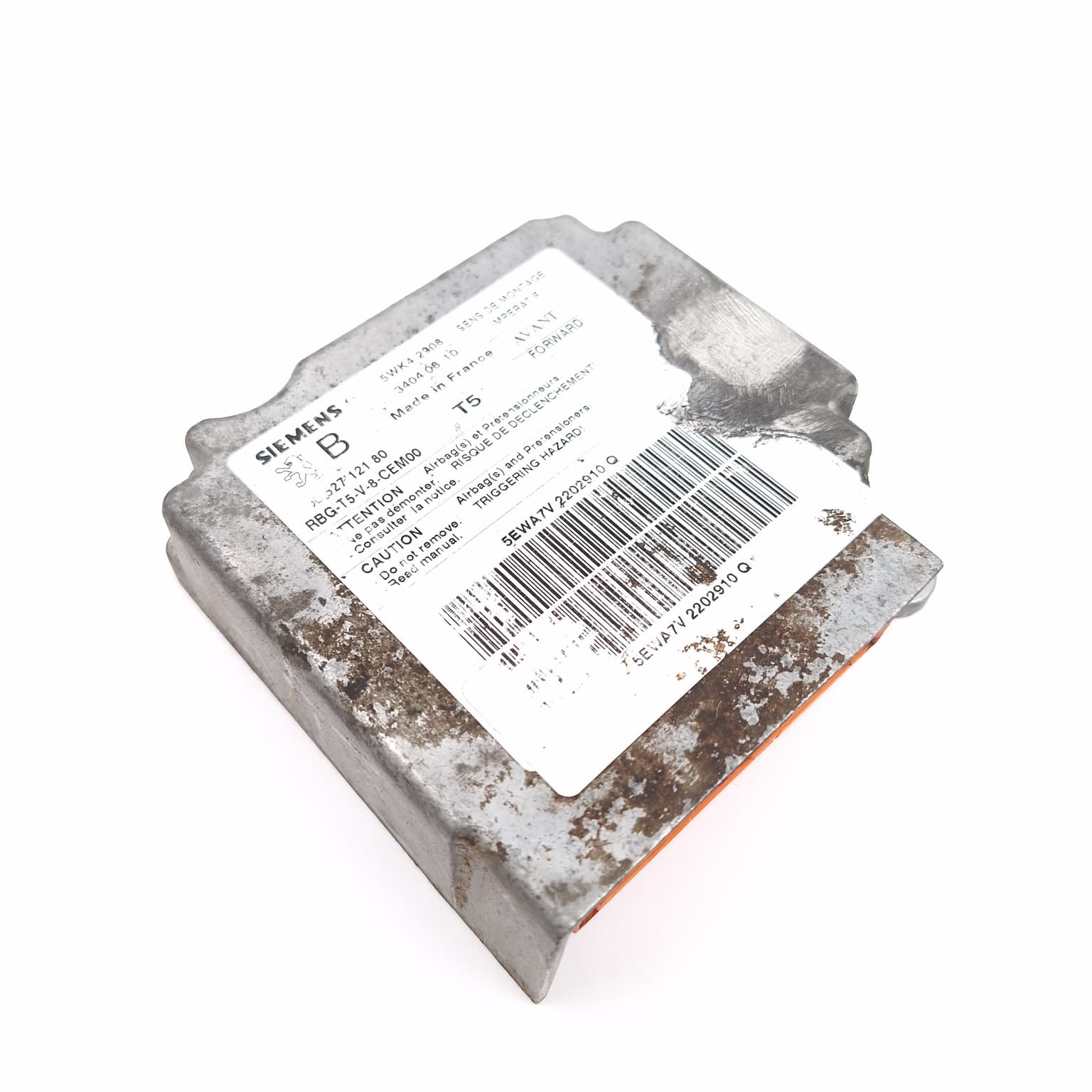 Airbag control module Peugeot 307 CC (3B) 2003–2009 5WK42908 – 1