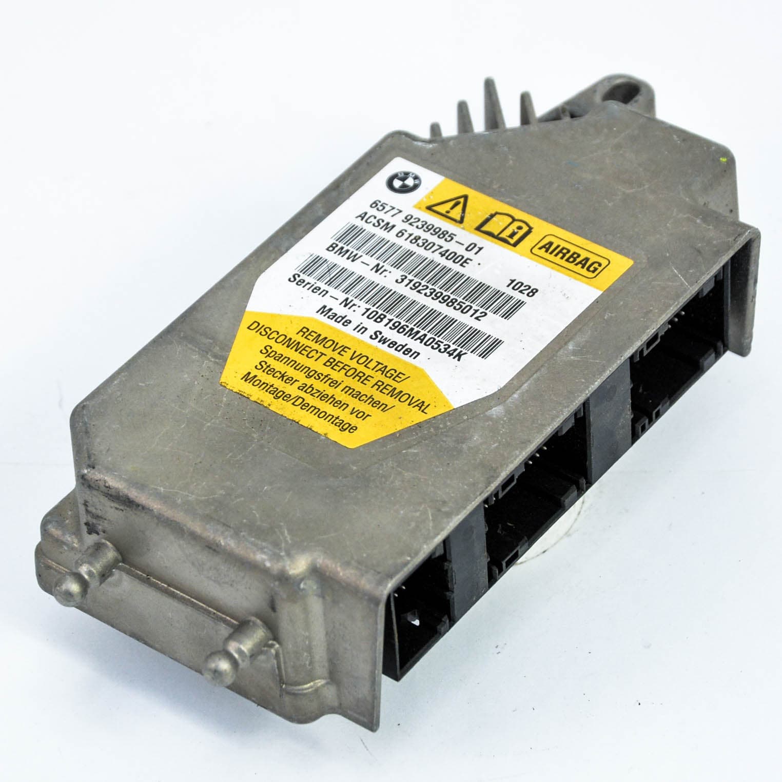 Airbag control module BMW 5 - F10, F18, F11 2009–2017 9239985 – 1