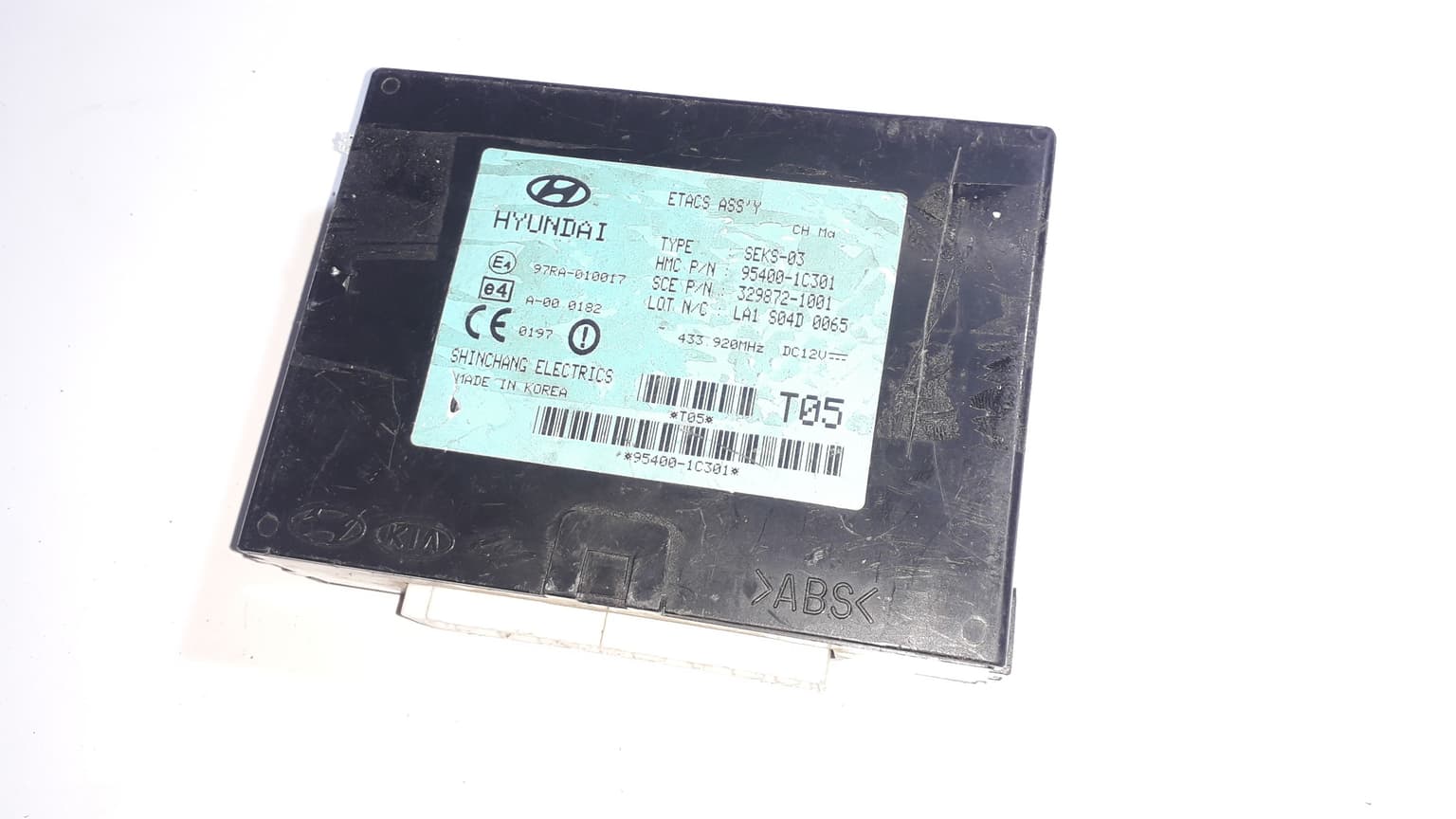 Control unit Hyundai GETZ (TB) 2002–2011 954001C301 – 1
