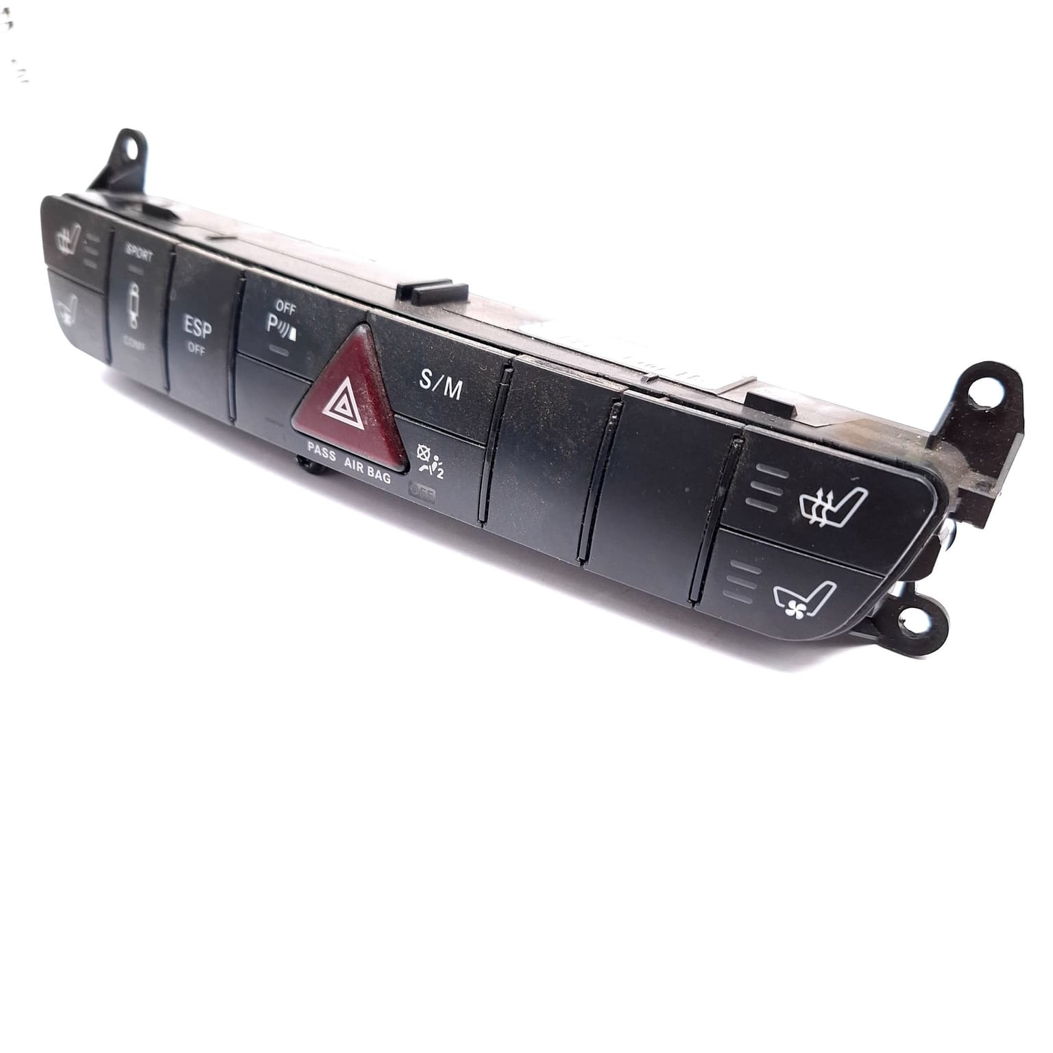 Hazard light switch Mercedes-Benz GL-CLASS (X164) 2006+ GL 420 CDI 4-matic (164.828) OM 629.912 A1648700951 – 1