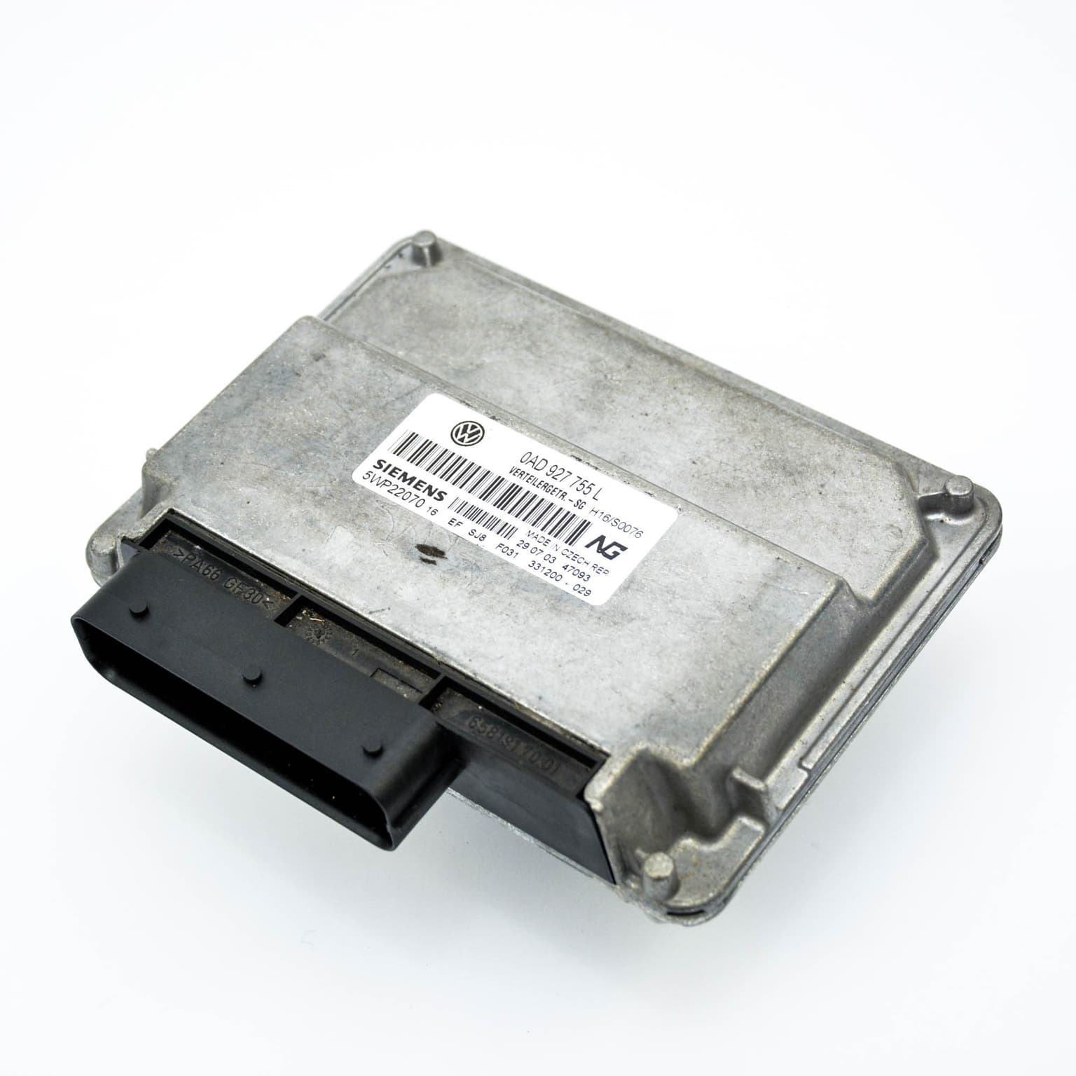 Calculateur VW TOUAREG (7L) 2002–2010 5.0 V10 TDI AYH 0AD927755L – 1