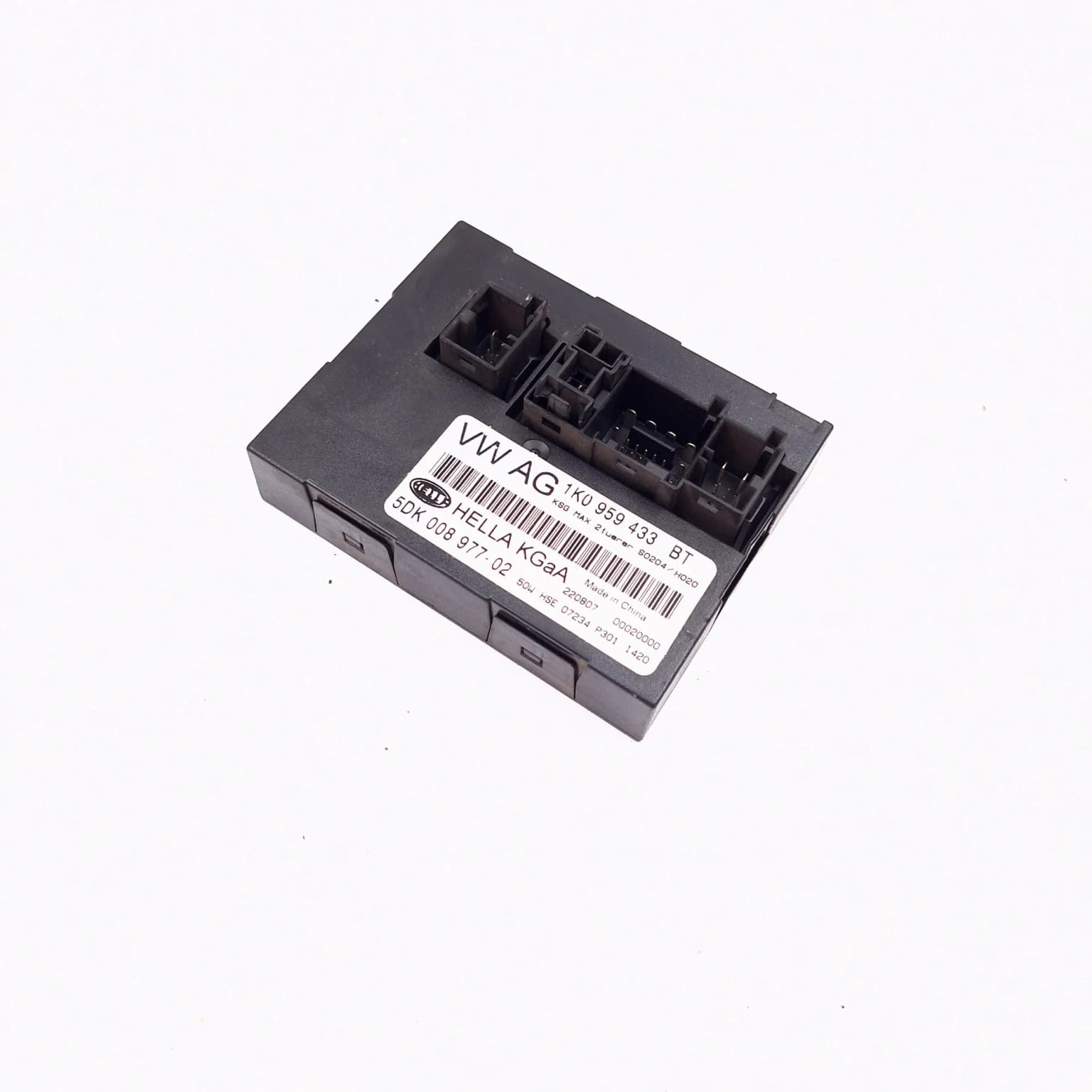 Comfort control module Seat TOLEDO Mk 3 (5P) 2004–2009 1.9 TDI BXE 1K0959433BT – 1