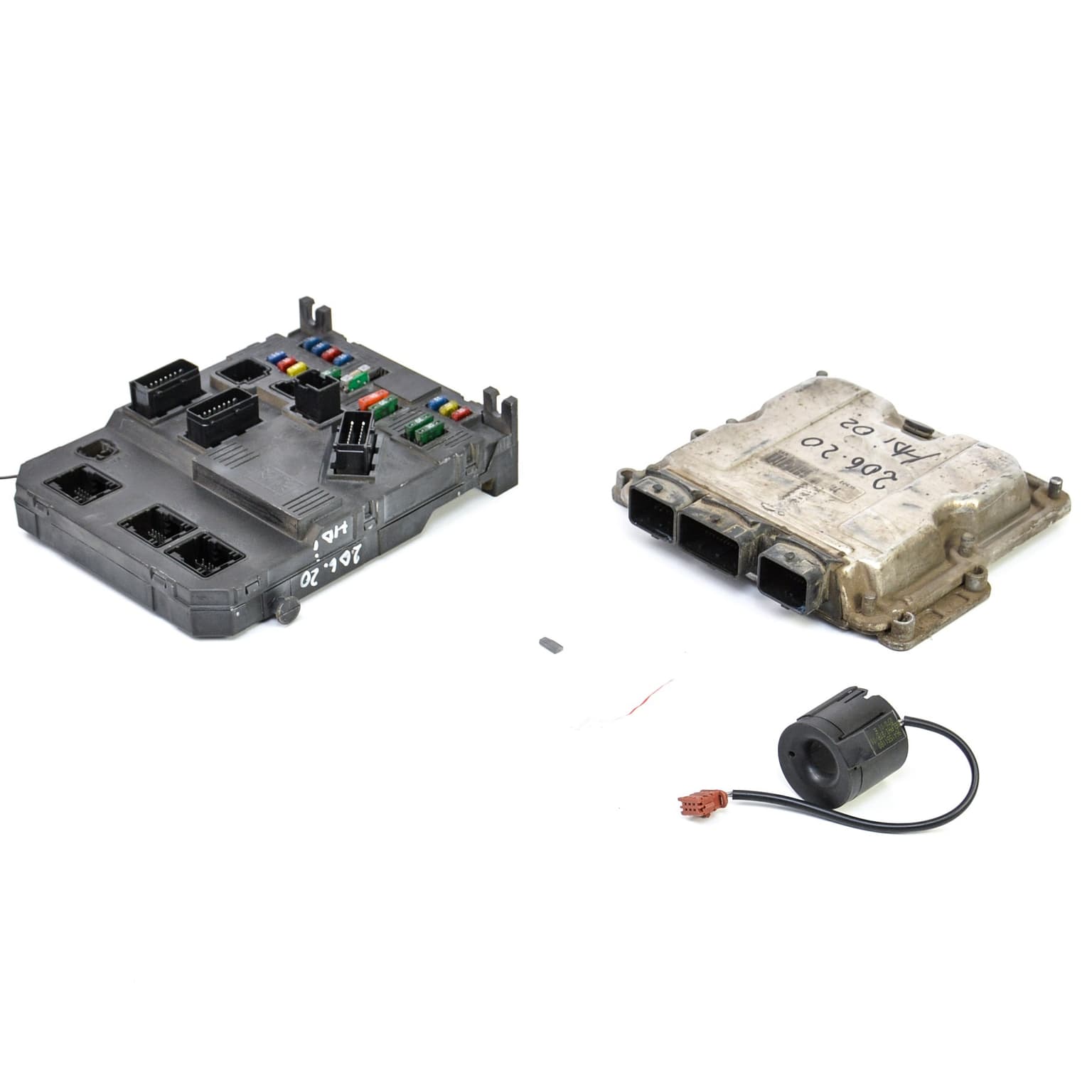 Kit calculateur et serrures Peugeot 206 1998–2013 2.0 HDi RHY (DW10TD) 9642013980 – 1