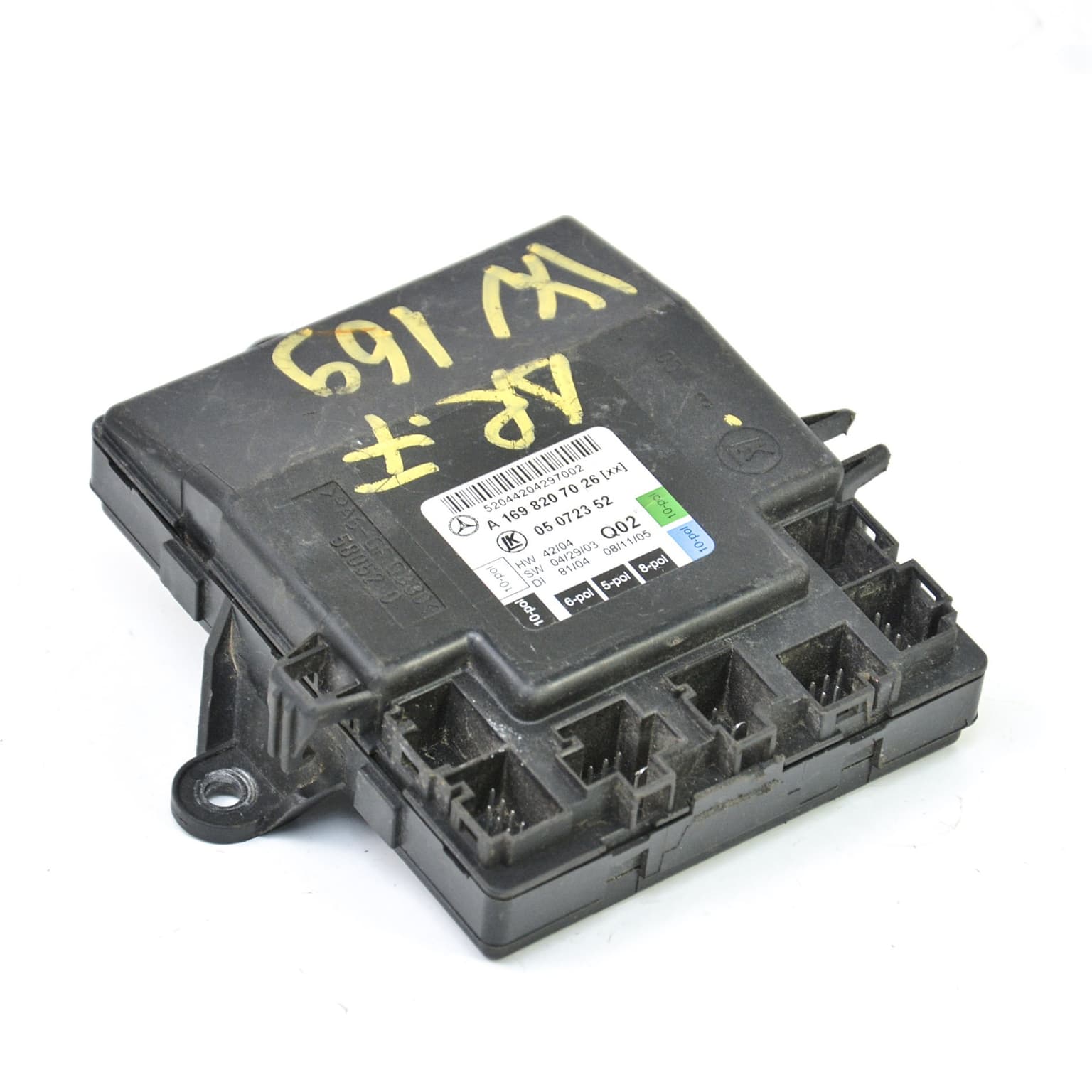 Control unit Mercedes-Benz A-CLASS (W169) 2004–2012 A1698207026 – 1