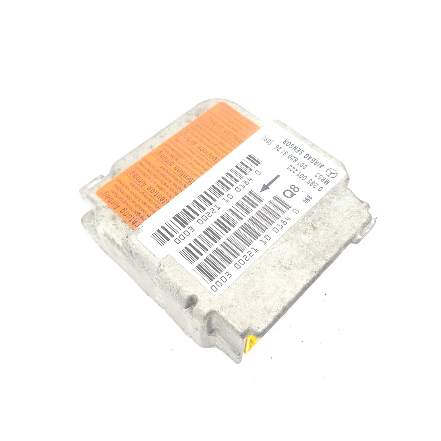 Airbag control module Mercedes-Benz A-CLASS (W168) 1997–2004 A 160 CDI (168.007) OM 668.941 0285001222 – 1