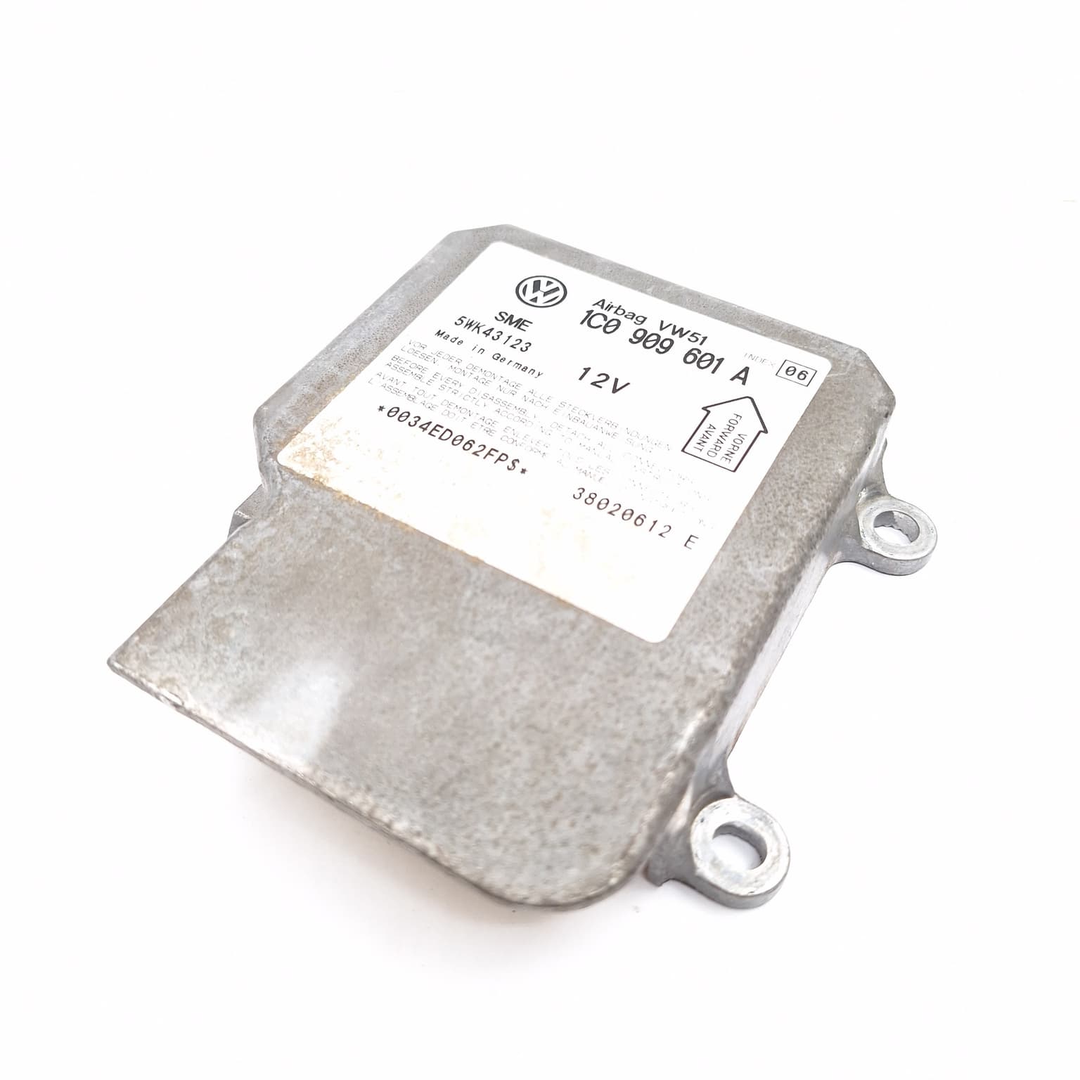 Airbag control module Skoda FABIA 1 1999–2007 1C0909601A – 1