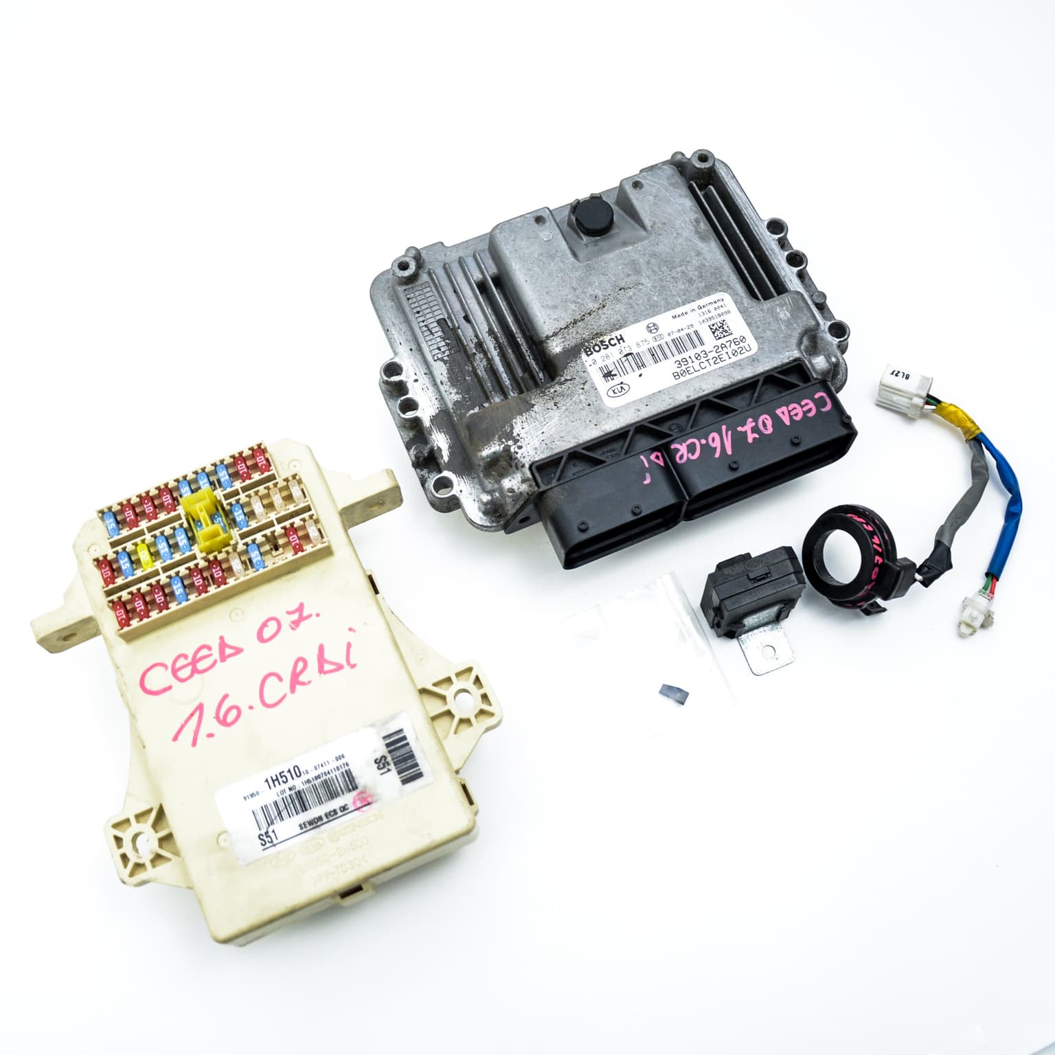 Ignition kit Kia CEED (ED) 2006–2012 1.6 CRDi 115 0281013875 – 1