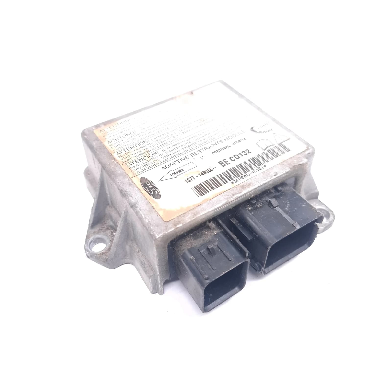 Airbag control module Ford MONDEO Mk 3 2000–2007 1S7T14B056BE – 1