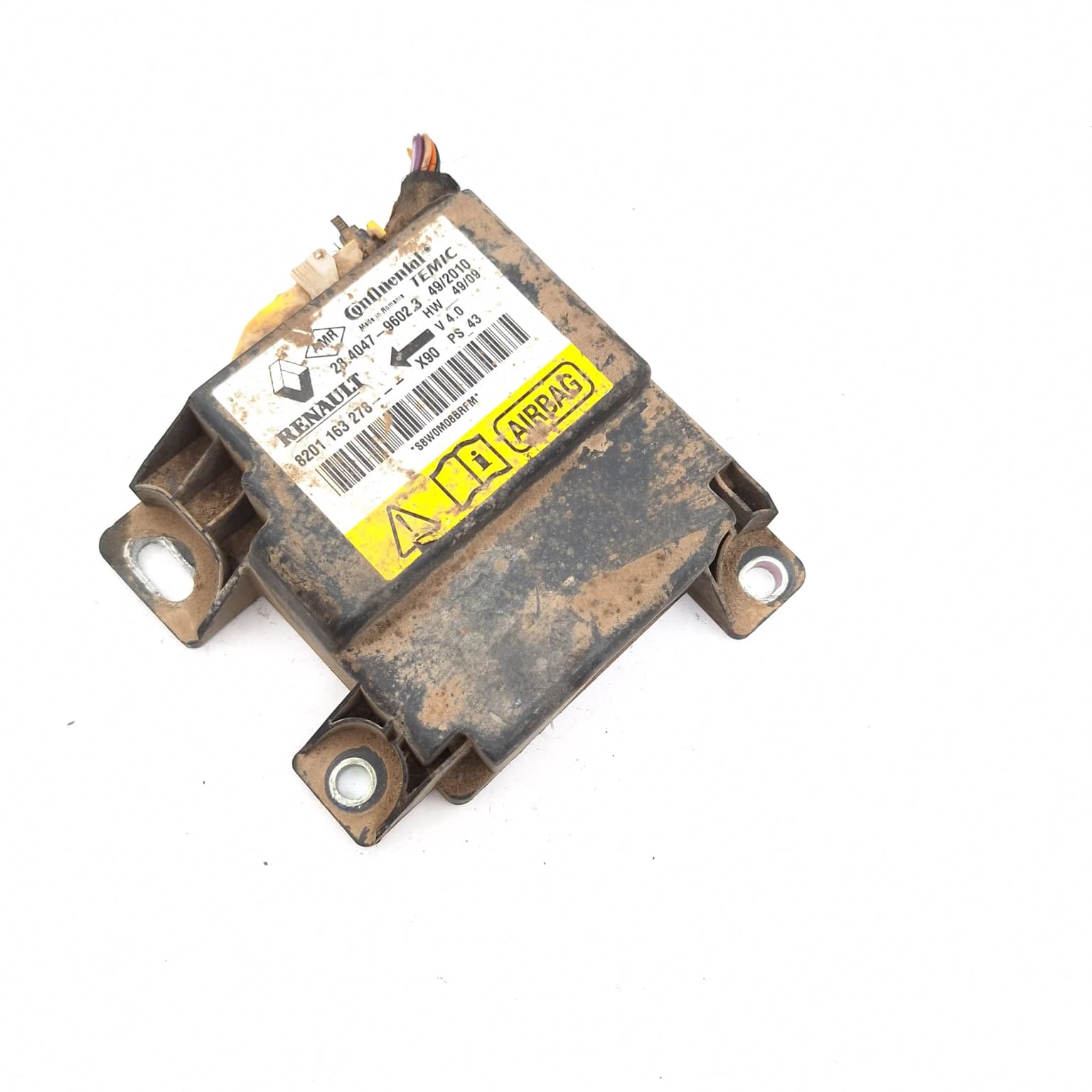 Airbag control module Dacia LOGAN (LS) 2004–2012 8201163278 – 1