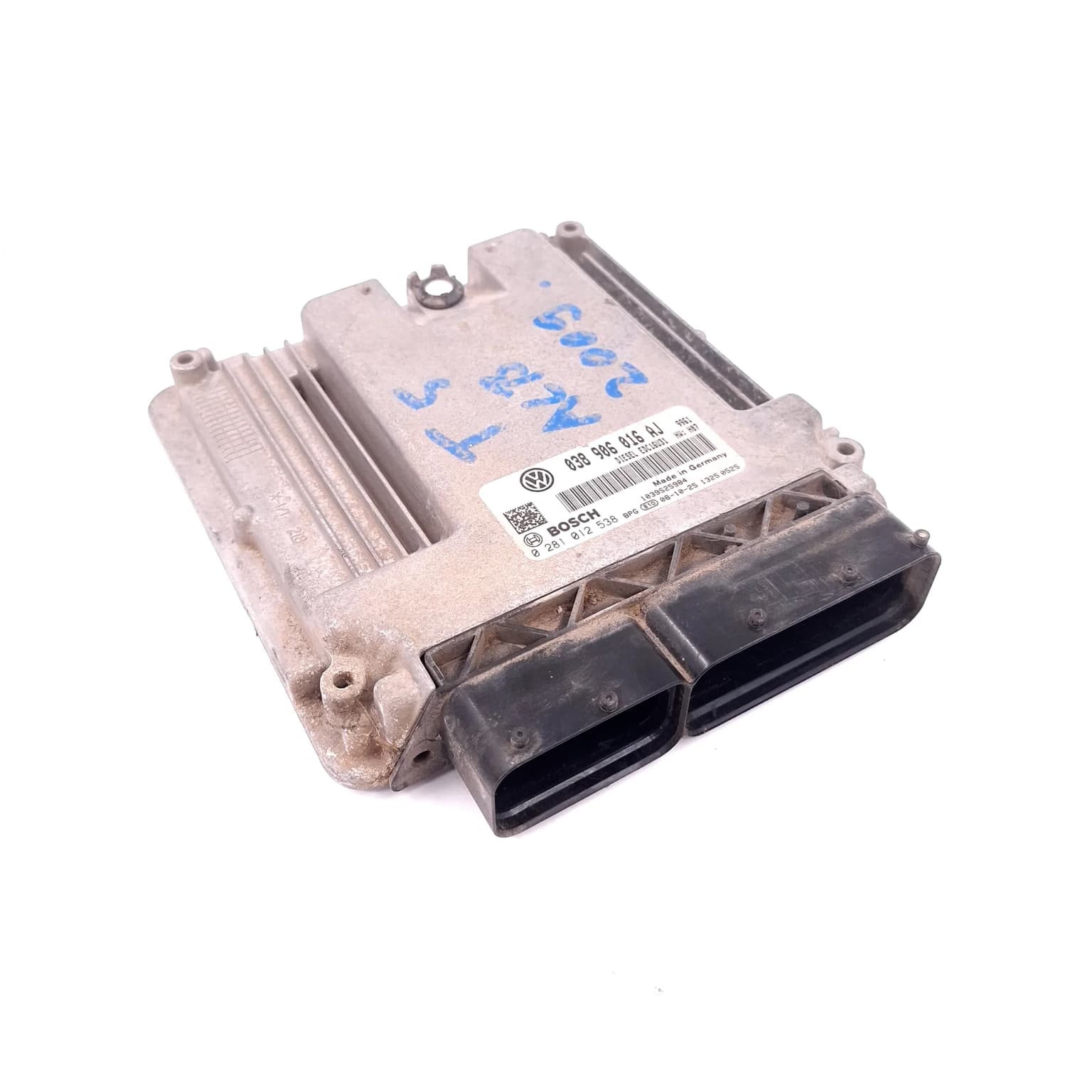 Engine control unit VW TRANSPORTER Mk 5 / T5 / caravelle 2003–2015 1.9 TDI BRS 038906016AJ – 1