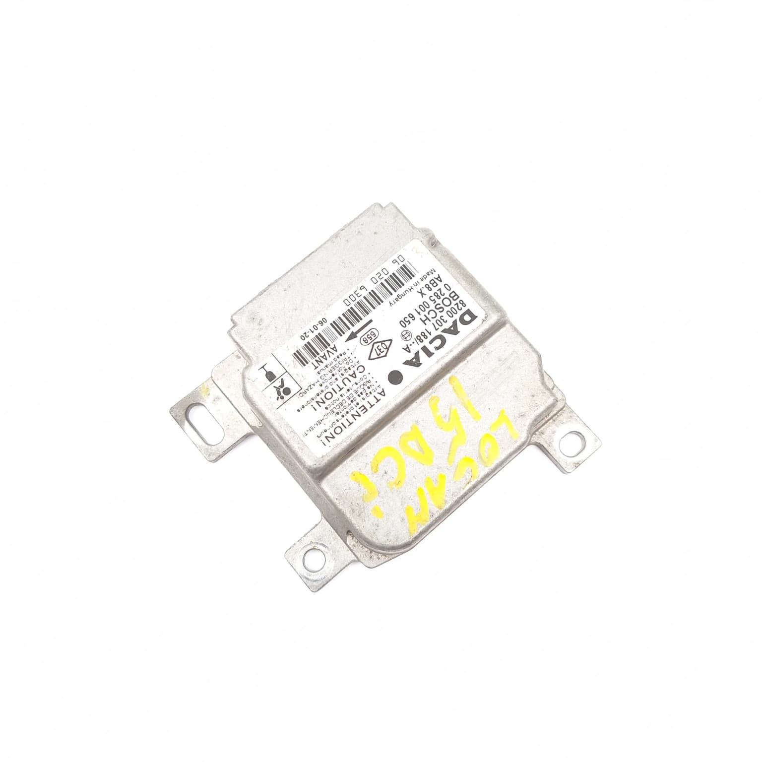 Airbag control module Dacia LOGAN (LS) 2004–2012 8200307188A – 1