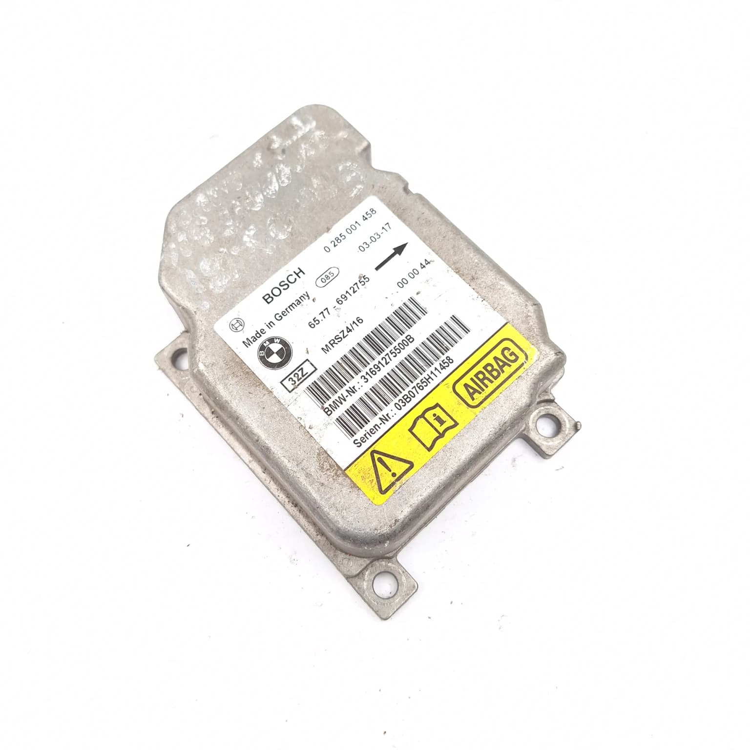 Airbag control module BMW 3 (E46) 1998–2007 6912755 – 1