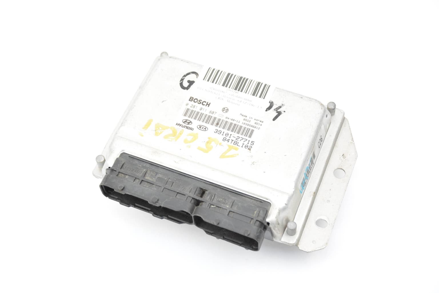 Engine control unit Hyundai GETZ (TB) 2002–2011 1.5 CRDi 0281011807 – 1