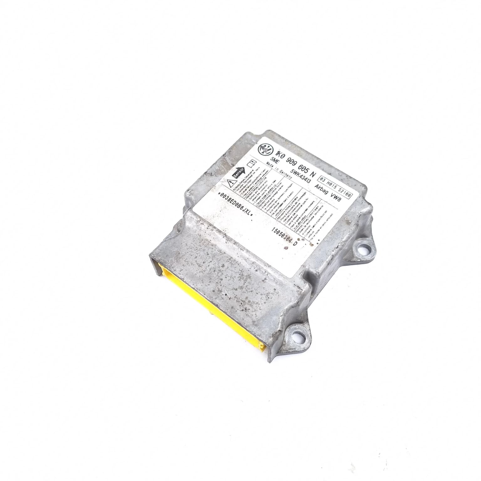 Airbag control module VW GOLF 5 2003–2009 1.9 TDI BRU 1K0909605N – 1