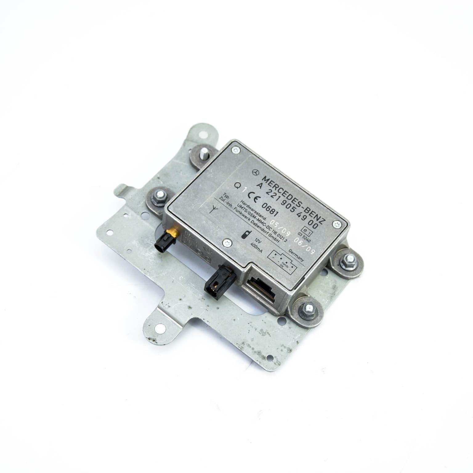 Control unit Mercedes-Benz S-CLASS (W221) 2005–2013 S 400 Hybrid (221.095, 221.195) M 272.974 A2219054900 – 1