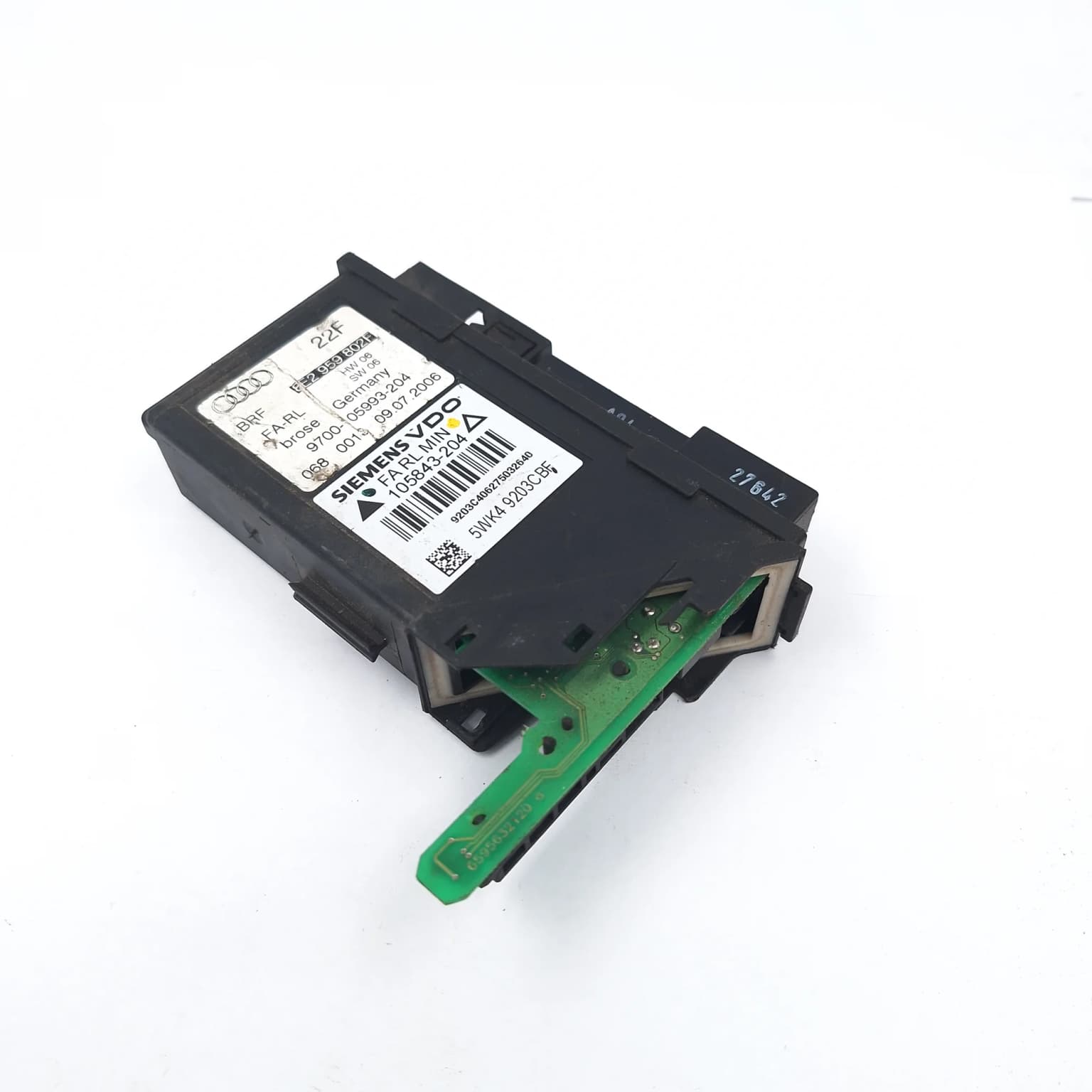 Calculateur Audi A4 B7 (8E) 2004–2008 8E2959802F – 1