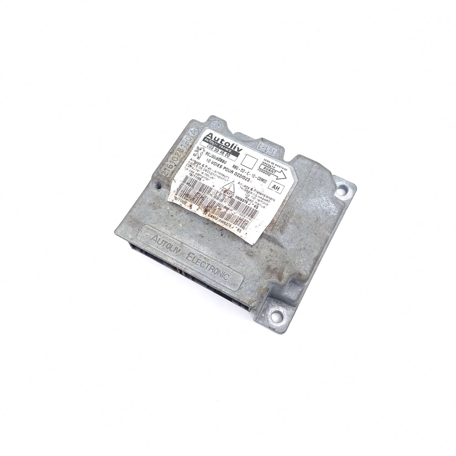 Airbag control module Peugeot 407 2004–2011 9655880880 – 1