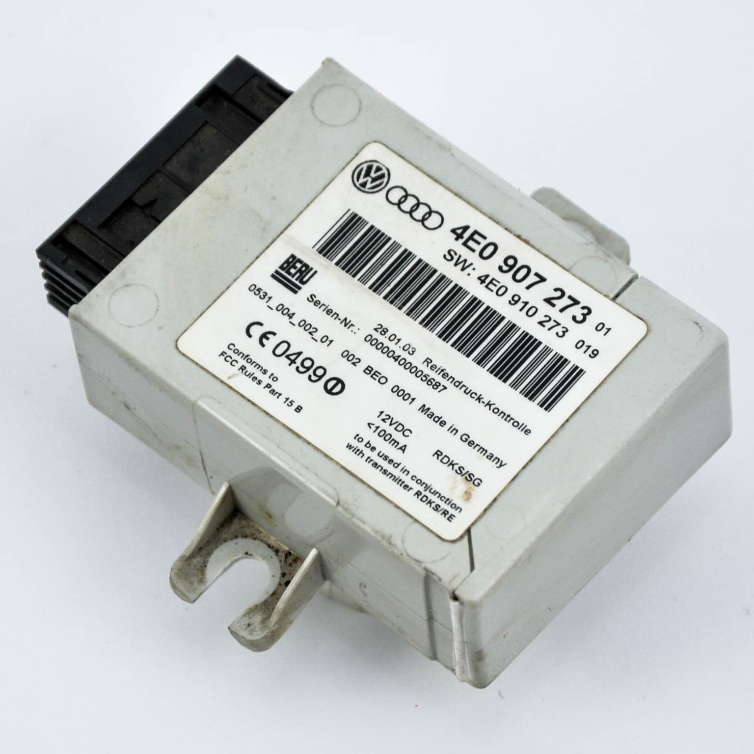 Calculateur Audi A8 (4E) 2002–2009 4E0907273 – 1