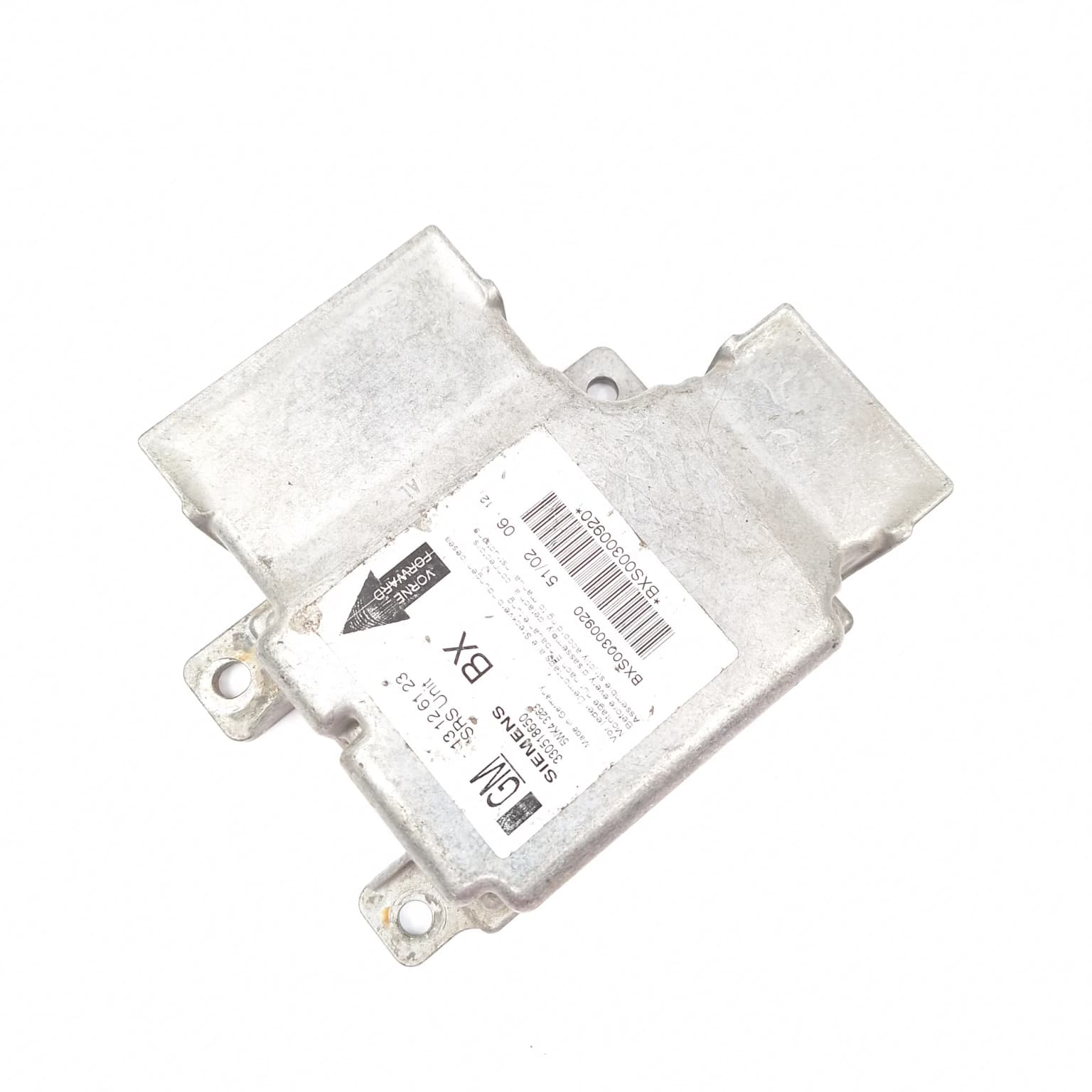 Airbag control module Opel VECTRA C 2002–2008 330518650 – 1