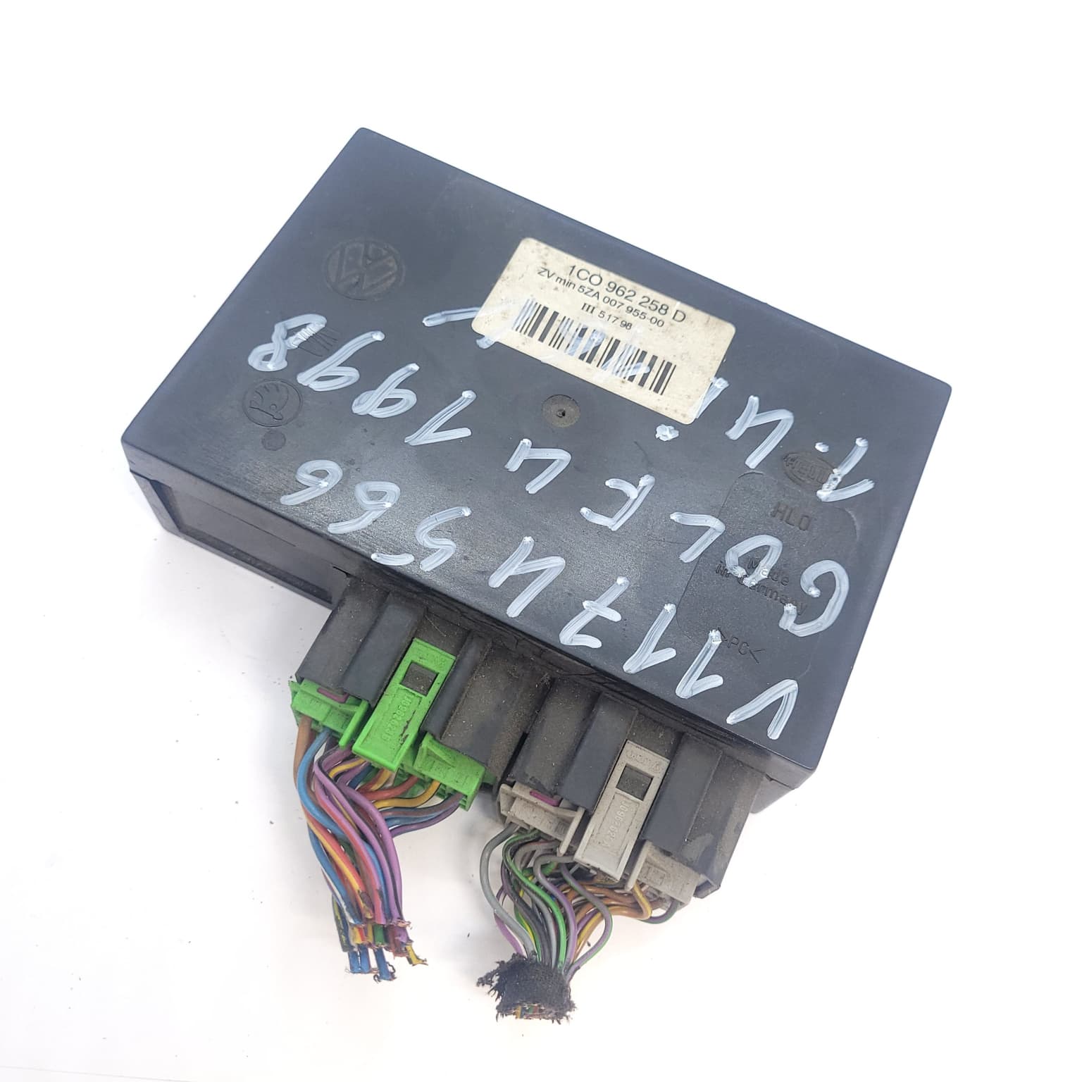 Comfort control module VW GOLF 4 1997–2004 1C0962258D – 1