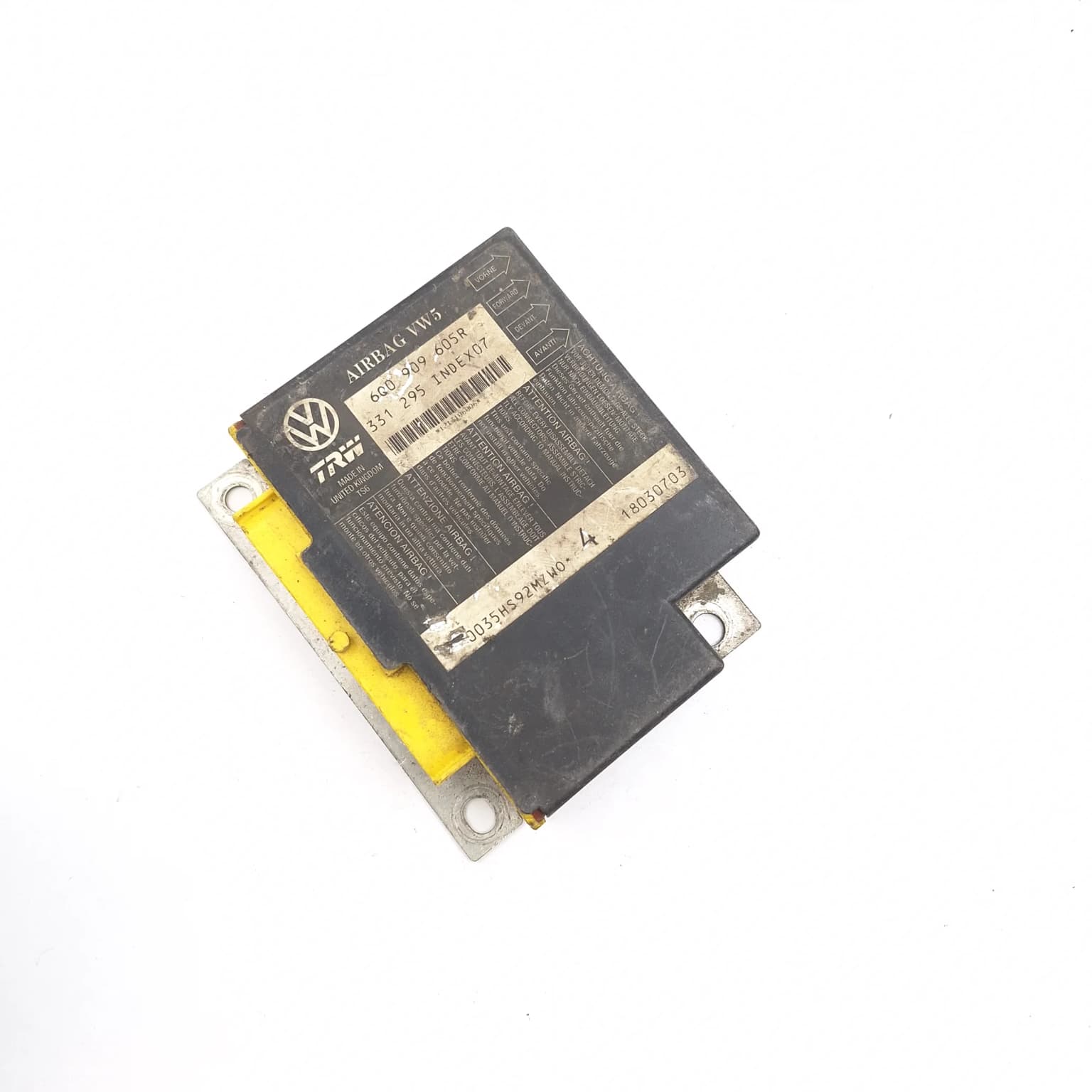 Airbag control module Seat IBIZA Mk 4 (6L) 2002–2008 6Q0909605R – 1