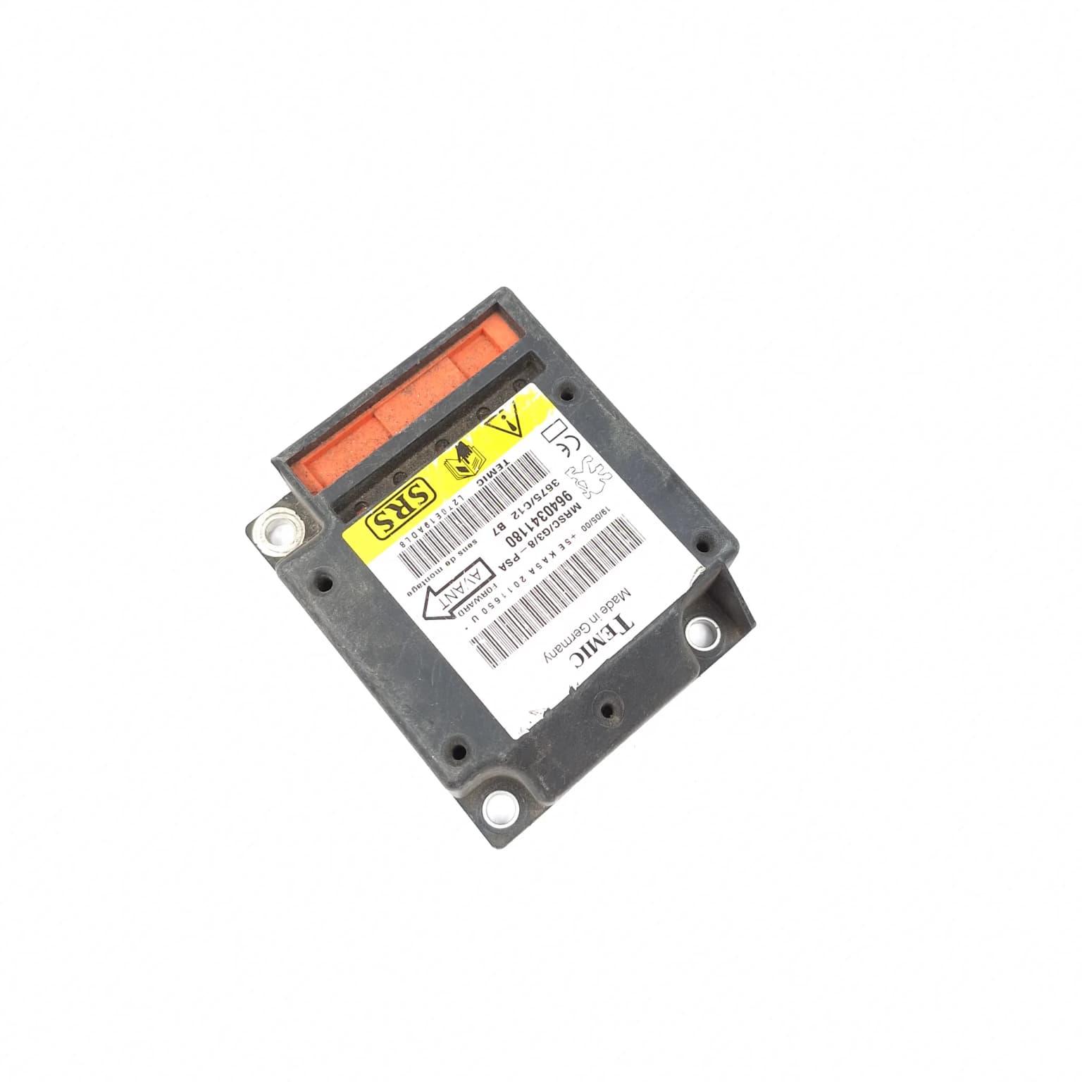 Airbag control module Peugeot 607 (9D, 9U) 1999–2010 9640341180 – 1