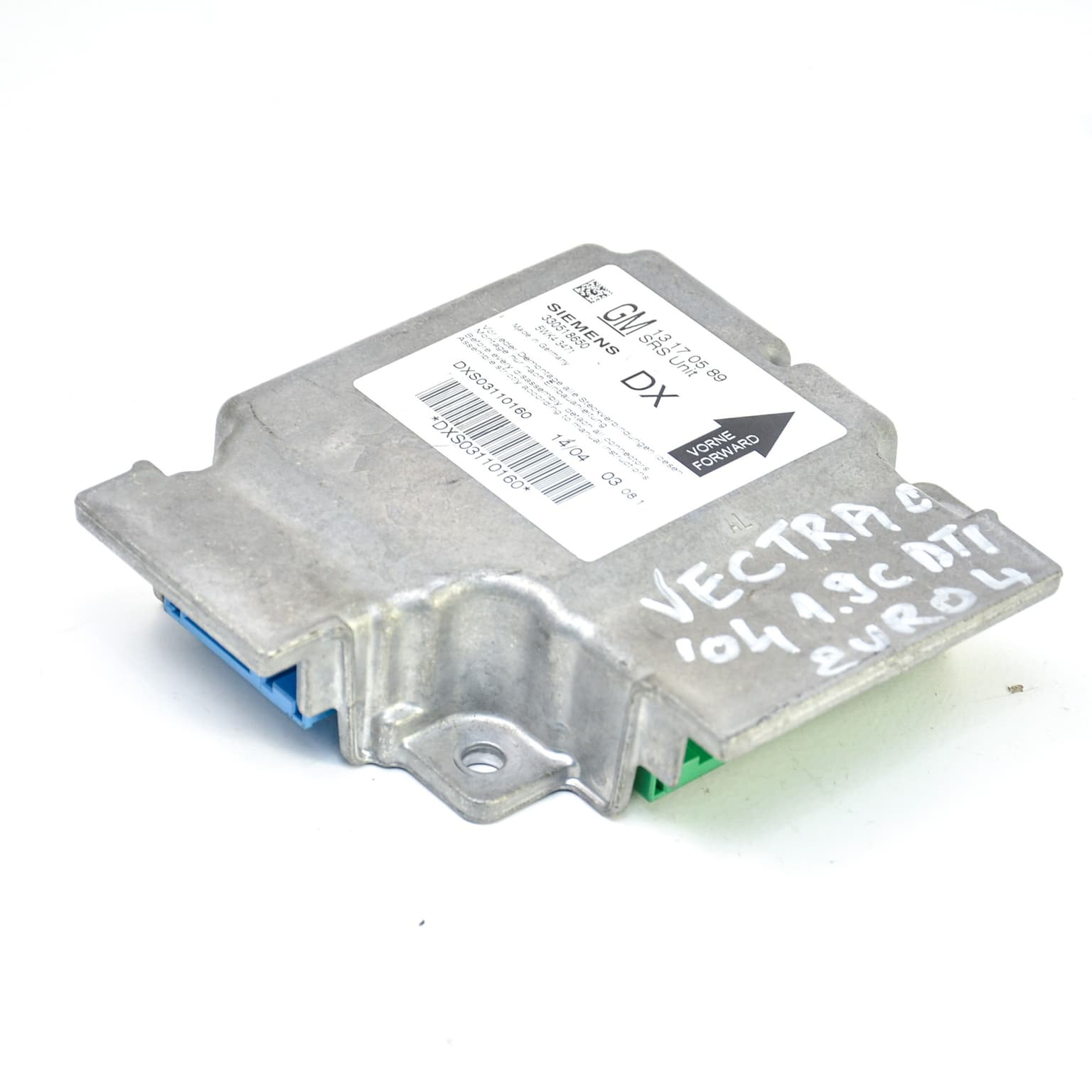 Airbag control module Opel VECTRA C 2002–2008 13170589 – 1