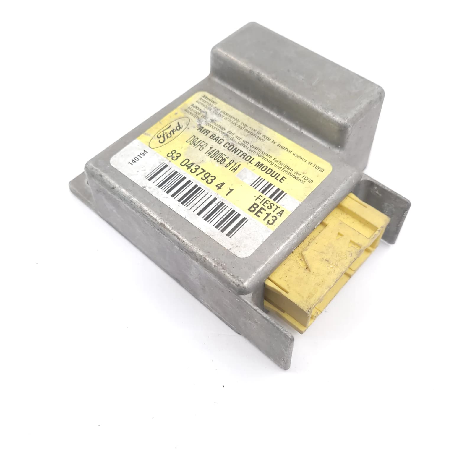 Airbag control module Ford FIESTA Mk 4 1995–2002 D94FG14B056B1A – 1