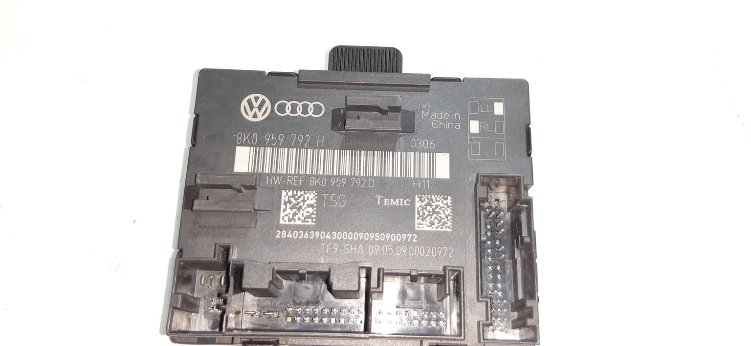 Control unit Audi A4 B8 (8K) 2007–2015 8K0959792H – 1