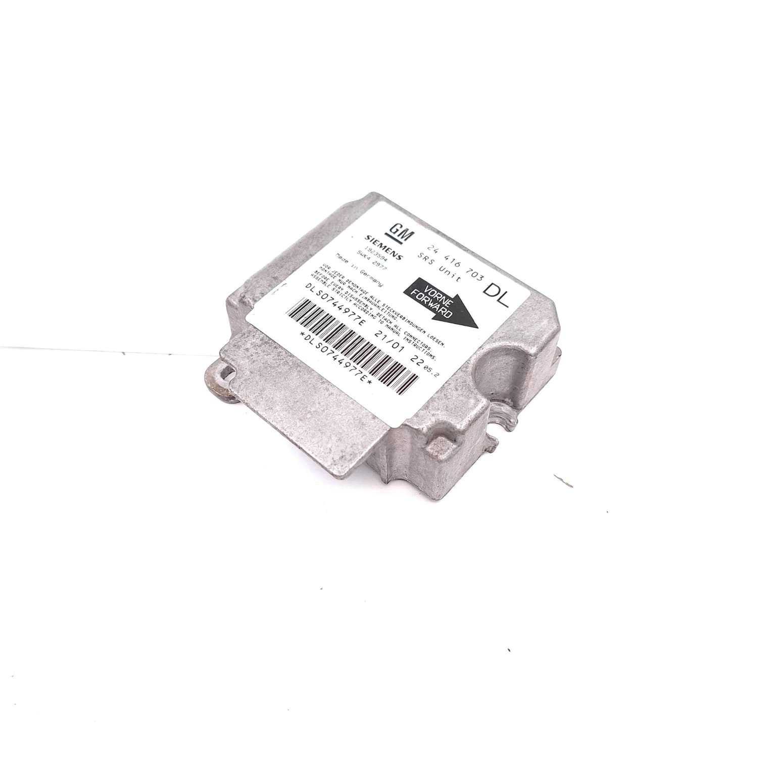 Airbag control module Opel ASTRA G 1998–2009 1923594 – 1