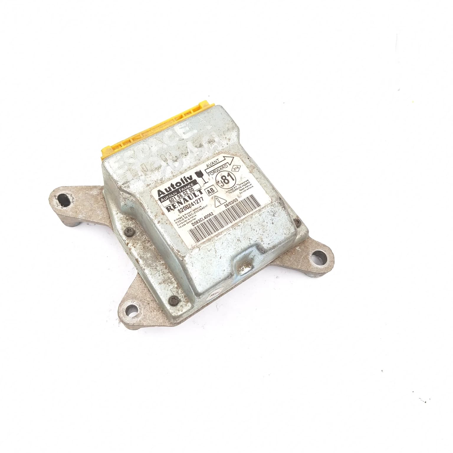 Airbag control module Renault ESPACE Mk 4 2002–2014 8200241277 – 1