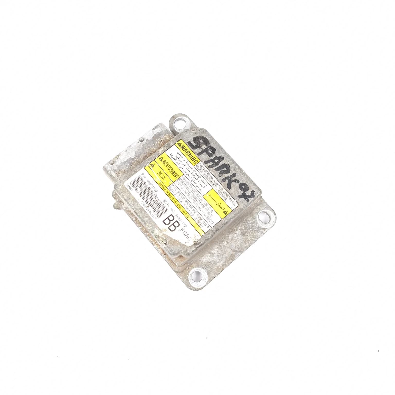 Airbag control module Chevrolet SPARK 2000–2016 96801132 – 1