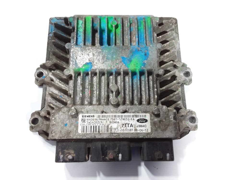 Engine control unit Ford FIESTA Mk 5 2002–2008 7S6112A650EA – 1
