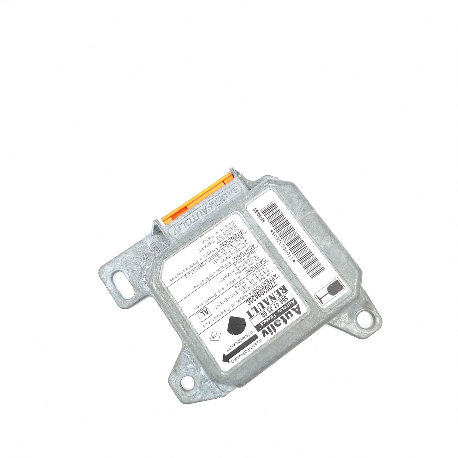 Airbag control module Renault MASTER 2 1998–2010 550473500 – 1