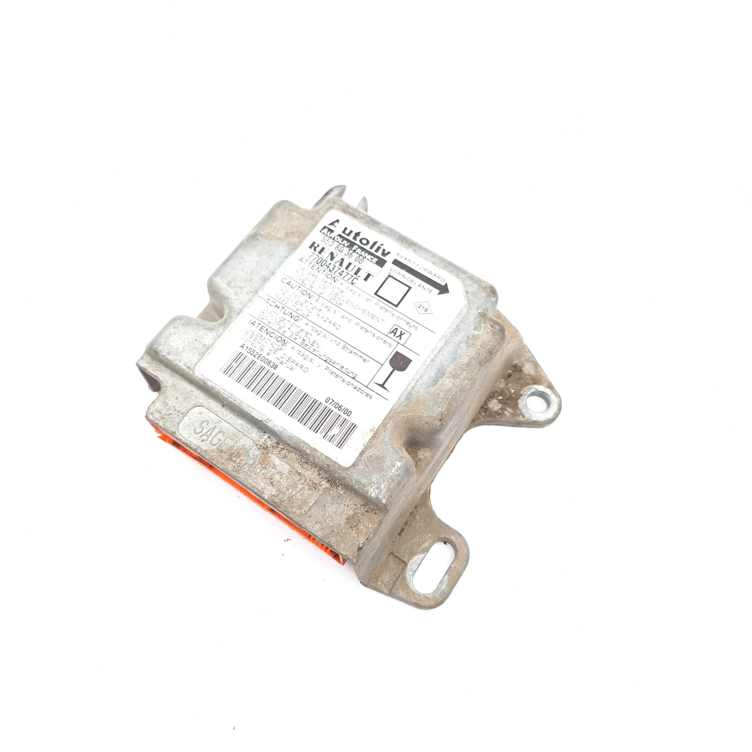 Airbag control module Renault MEGANE 1 1995–2002 7700437477C – 1
