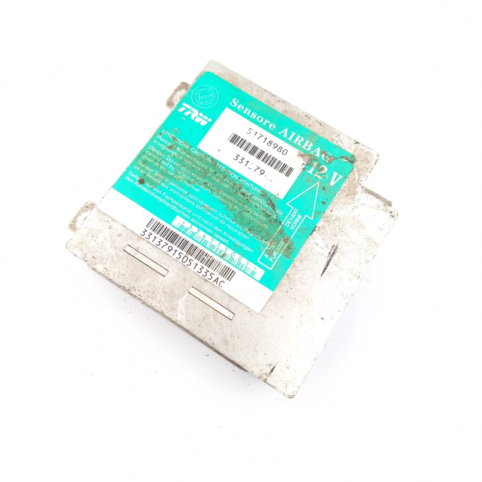 Airbag control module Fiat ALBEA (172, 178) 1996–2012 51718980 – 1