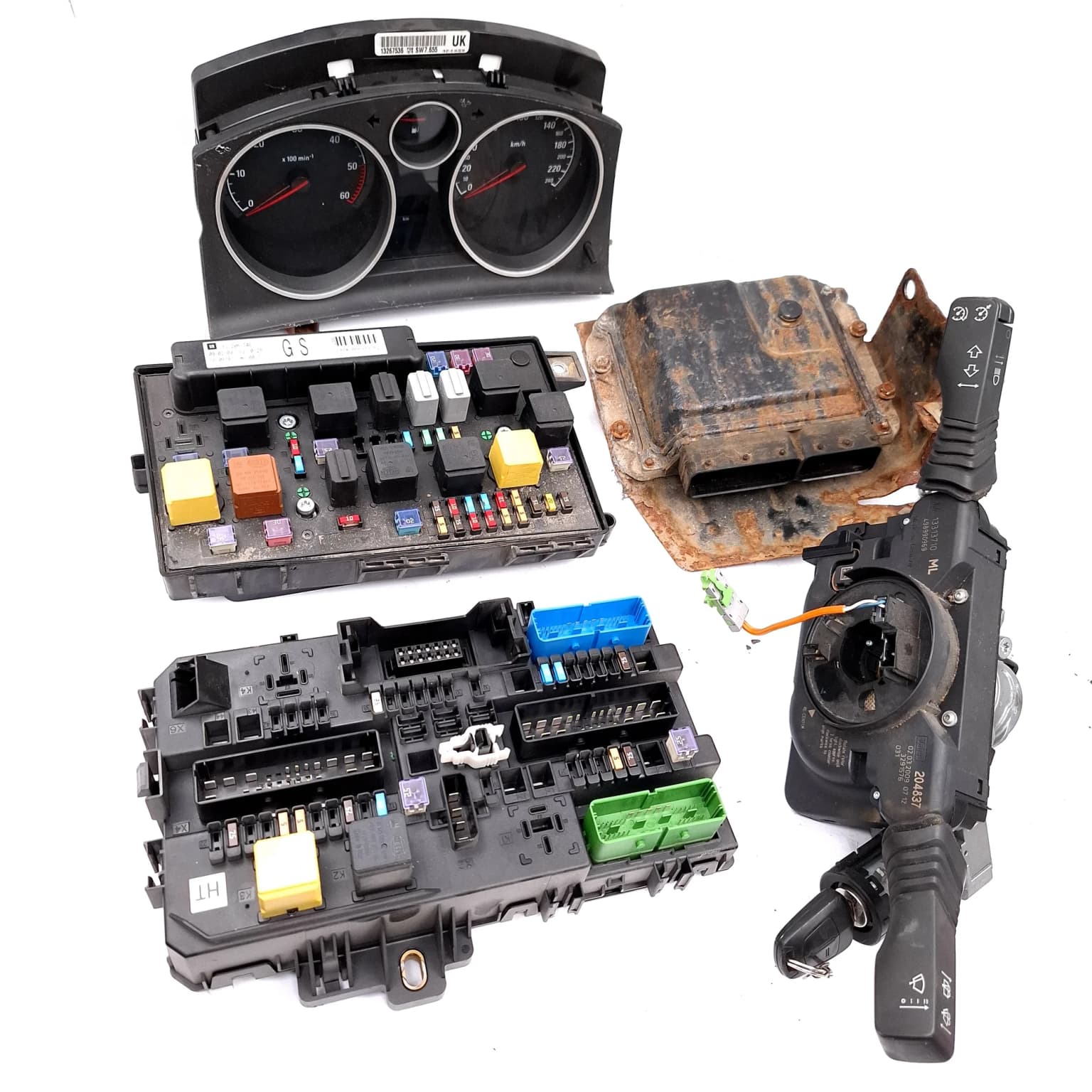 Kit calculateur et serrures Opel ASTRA H 2004–2012 1.7 CDTI Z 17 DTR 13222173 – 1