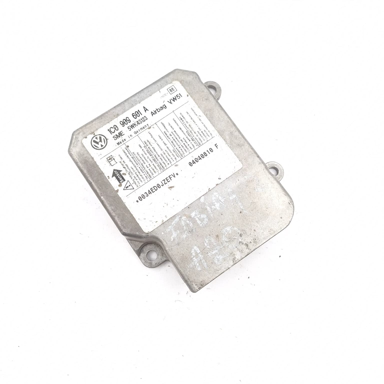 Airbag control module Skoda FABIA 1 1999–2007 1C0909601A – 1