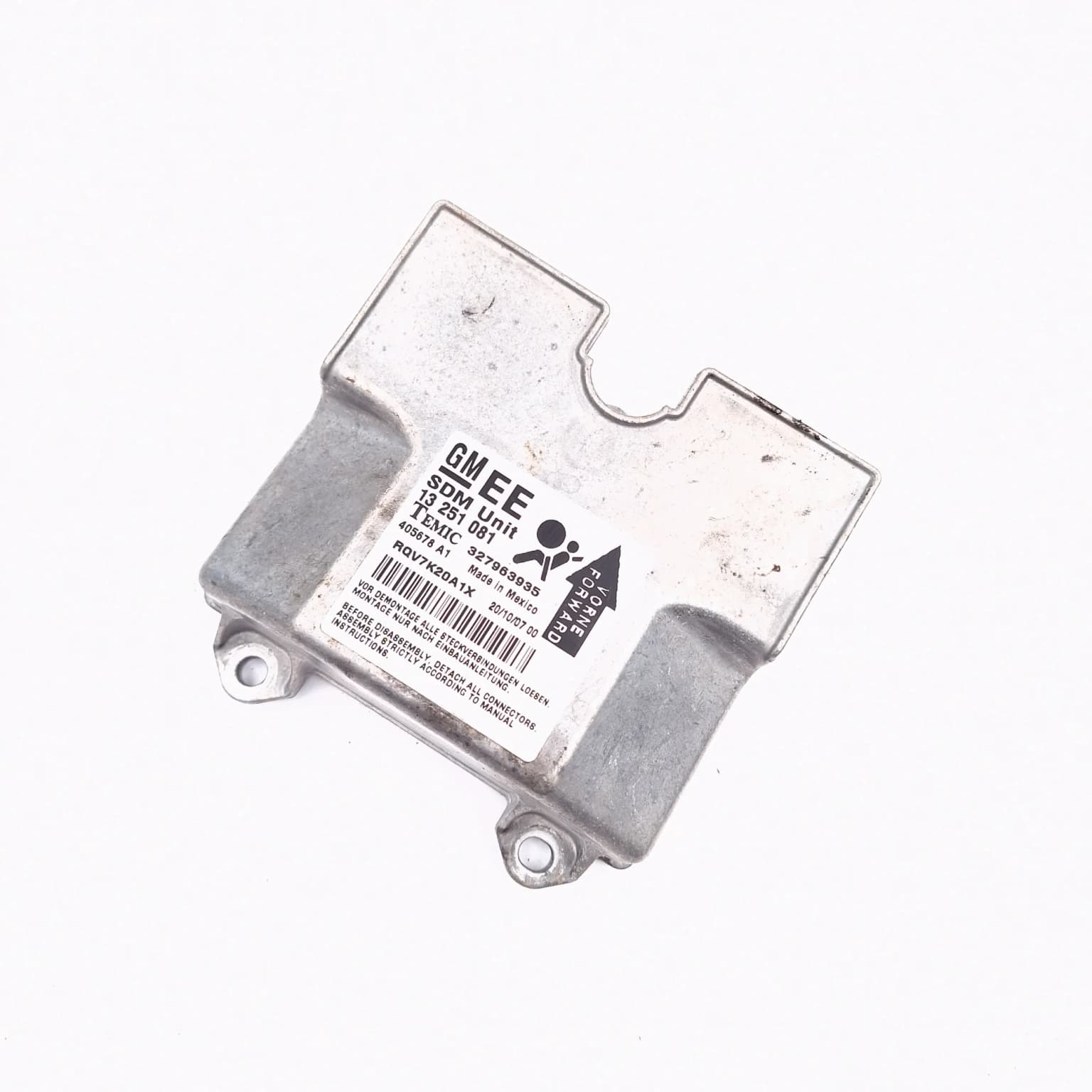 Airbag control module Opel ASTRA H 2004–2012 13251081 – 1