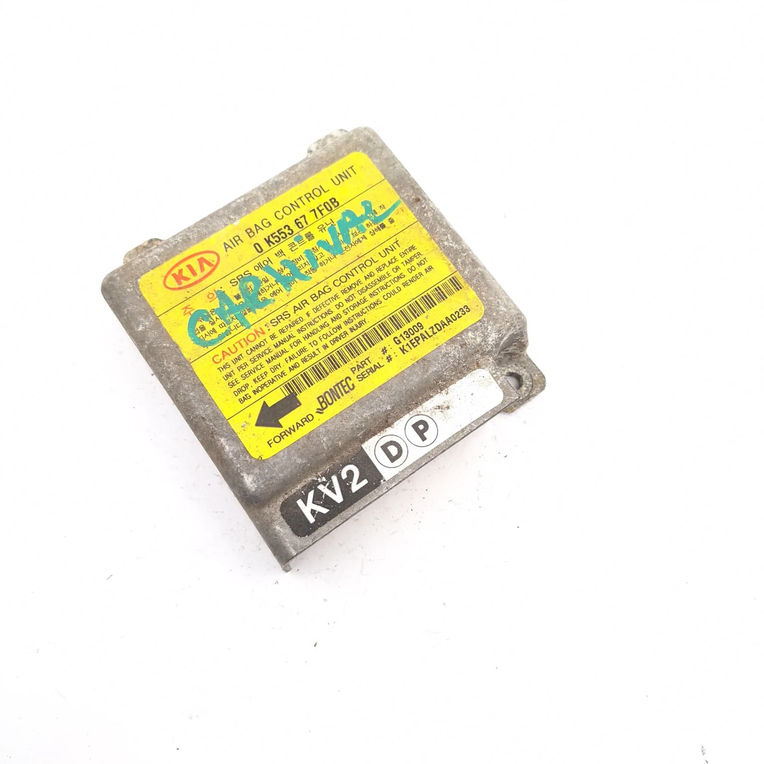 Airbag control module Kia CARNIVAL 1998–2006 0K553677F0B – 1